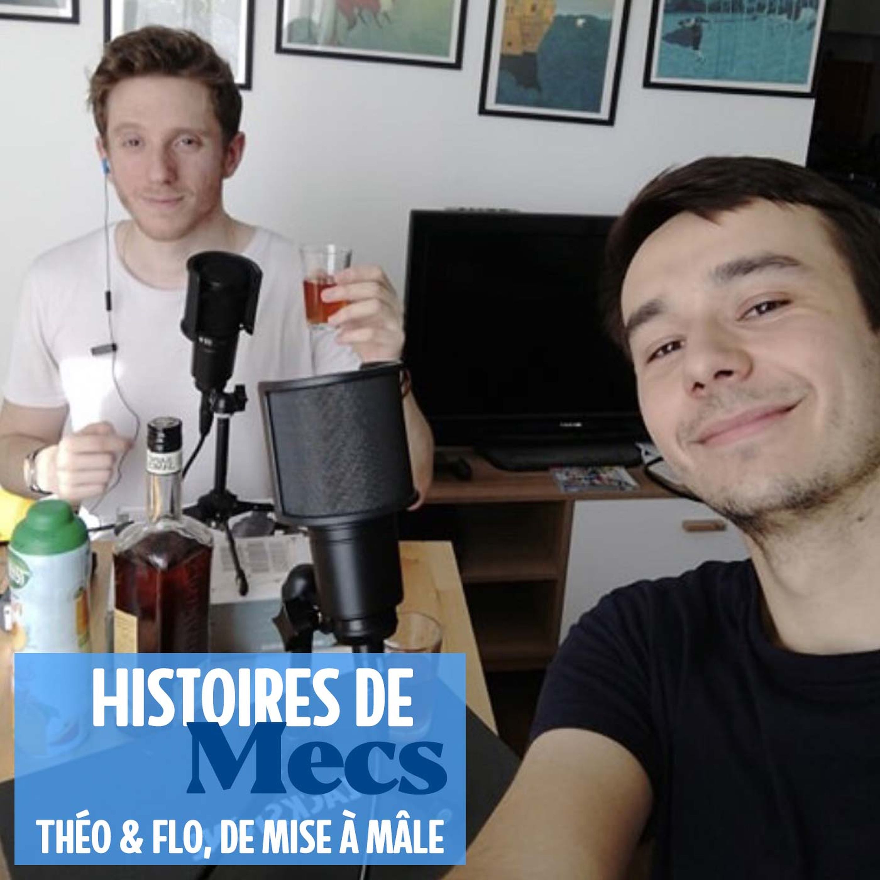 Théo & Flo ont créé un podcast génial pour avancer sur leur masculinité - podcast episode cover