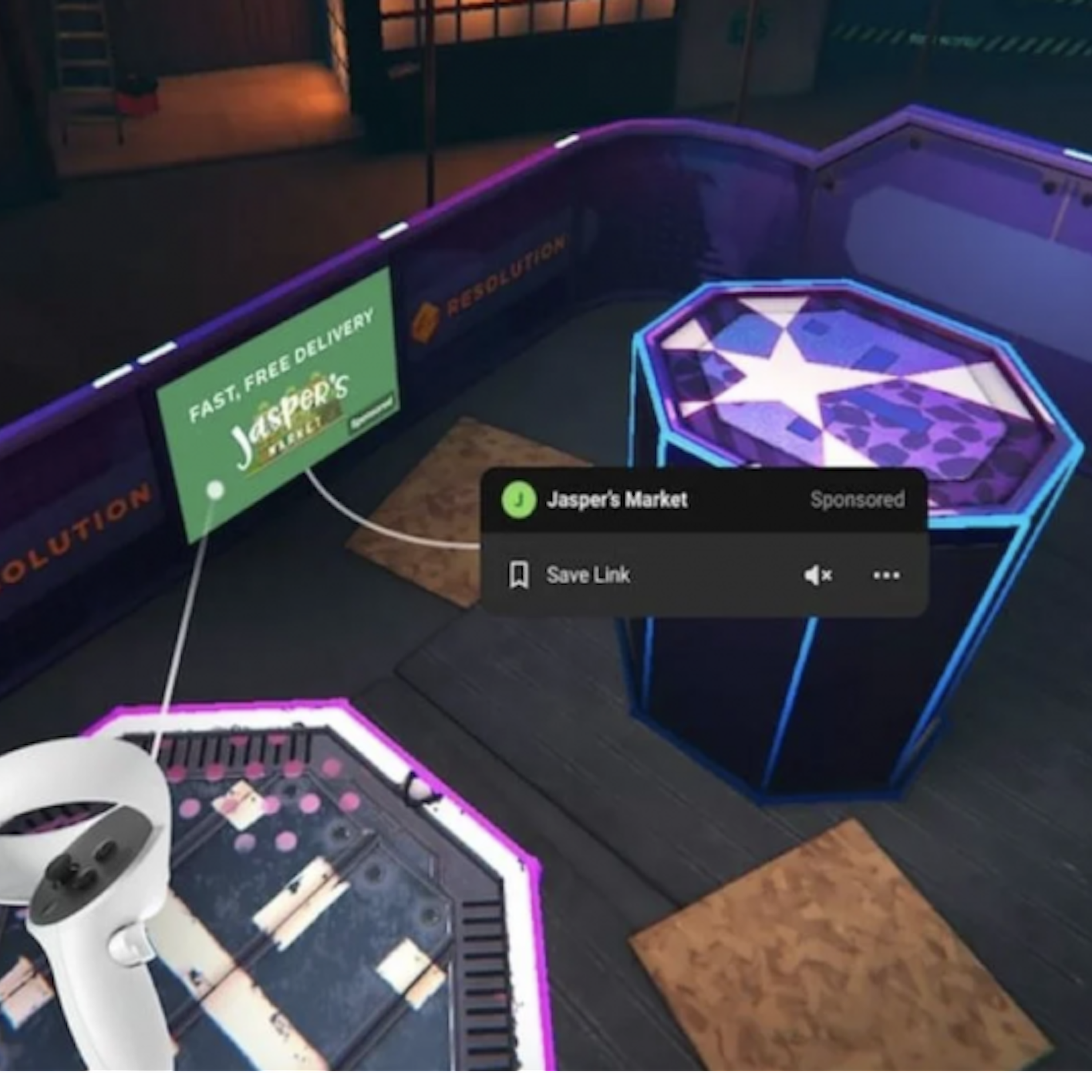 Réalité virtuelle : Facebook a été contraint de retirer les publicités au sein du jeu Blaston