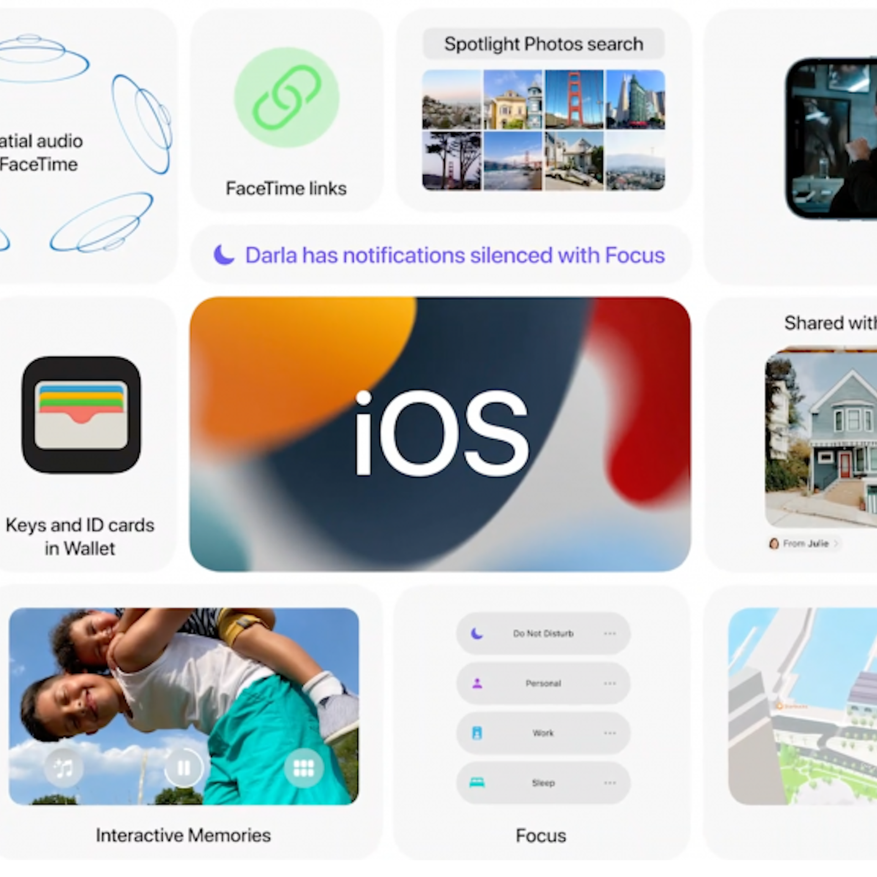 Apple : iOS 15 devient plus social et ouvert