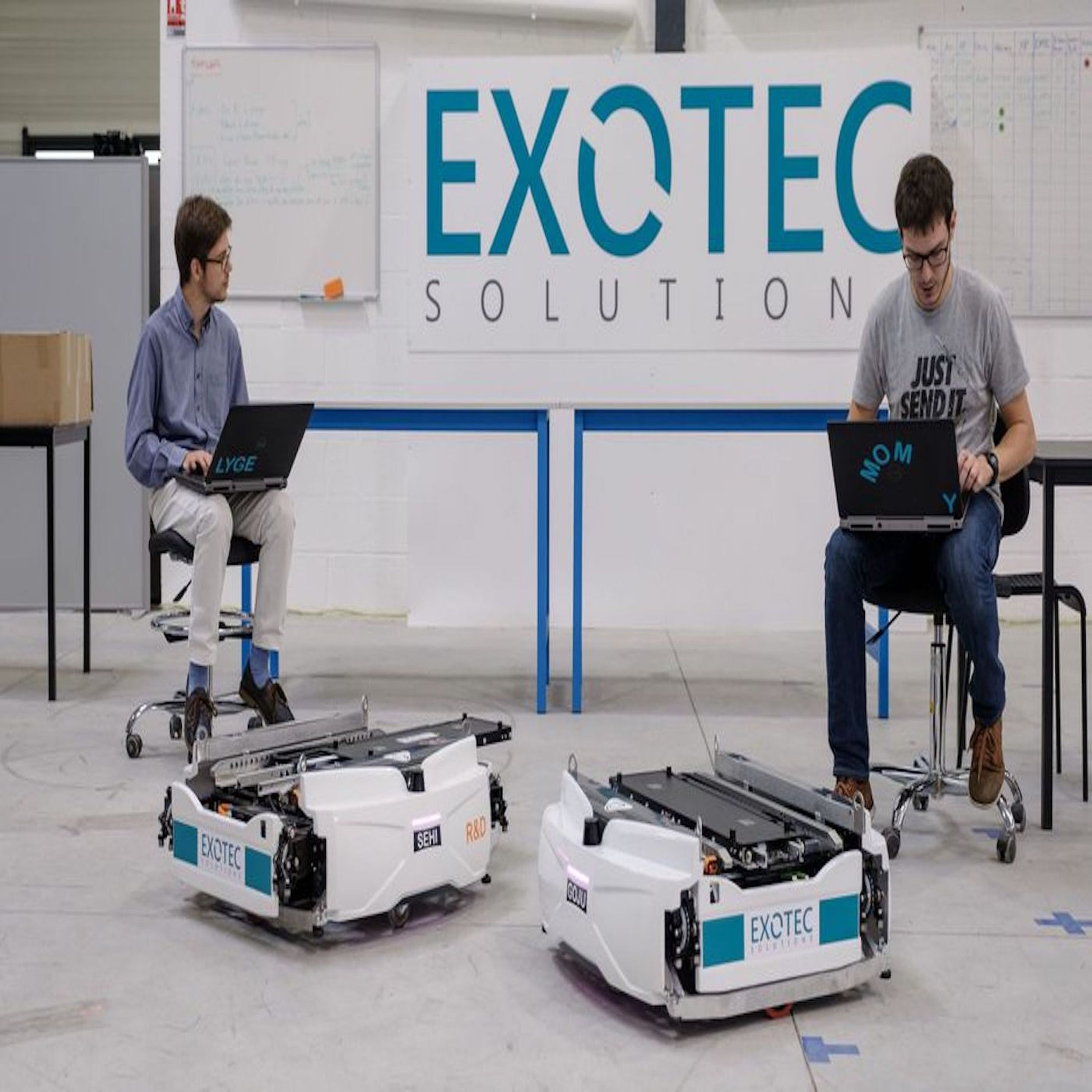 Exotec lève 90 millions de dollars pour équiper les entrepôts avec ses robots autonomes