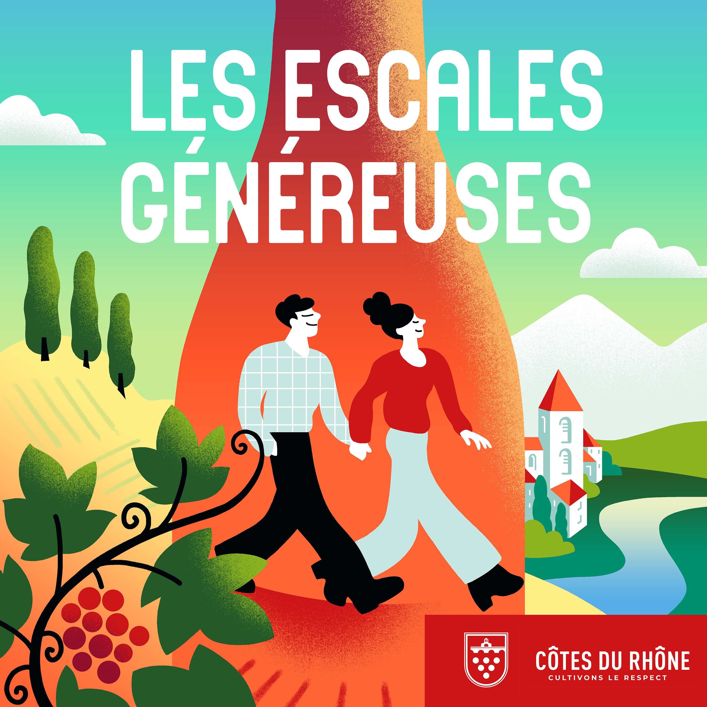 [SPONSORISÉ] Passages présente : Les Escales Généreuses (AOC Côtes du Rhône)