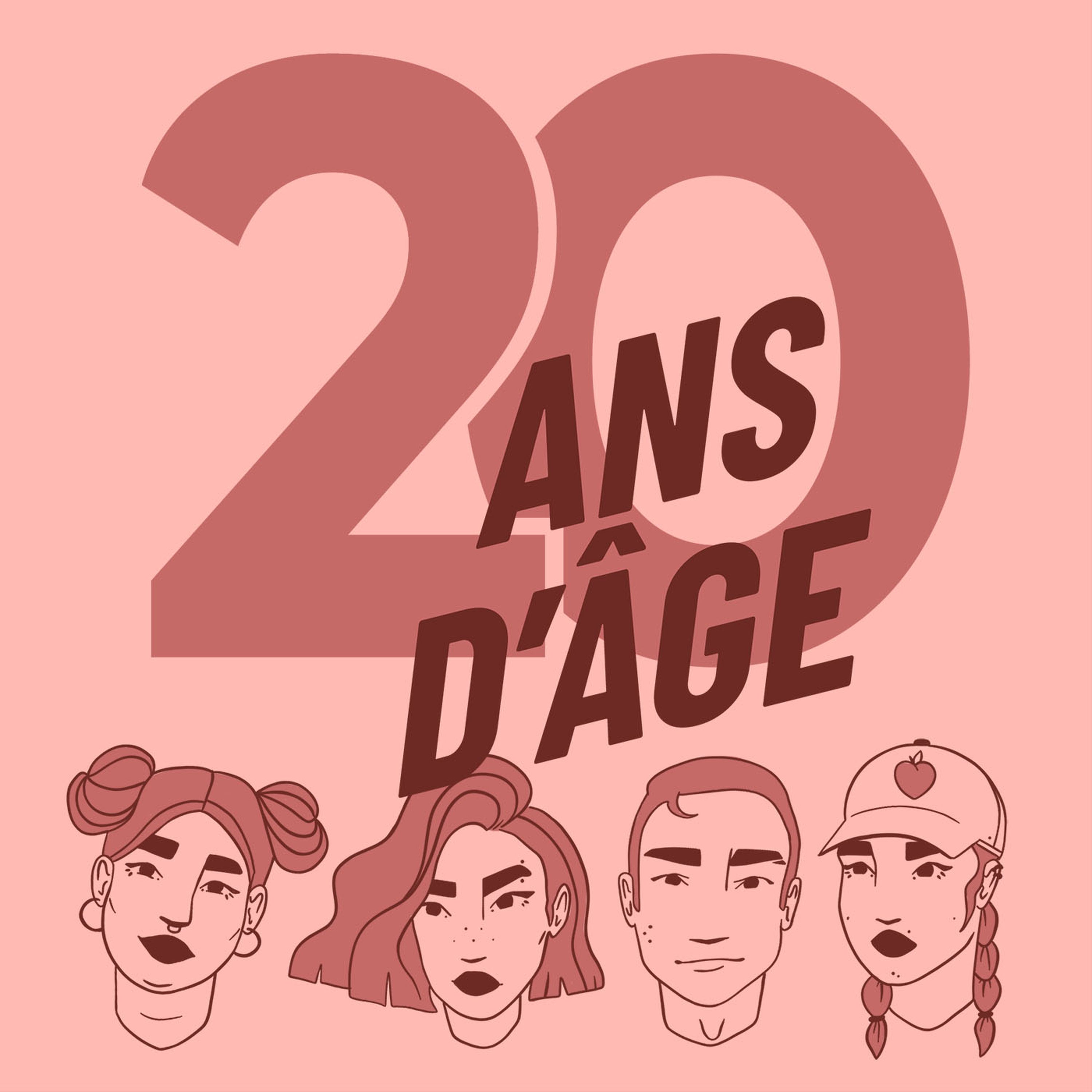 cover art for 20 ans d'âge - Louanne (Louannemanshow), youtubeuse, revient sur son parcours