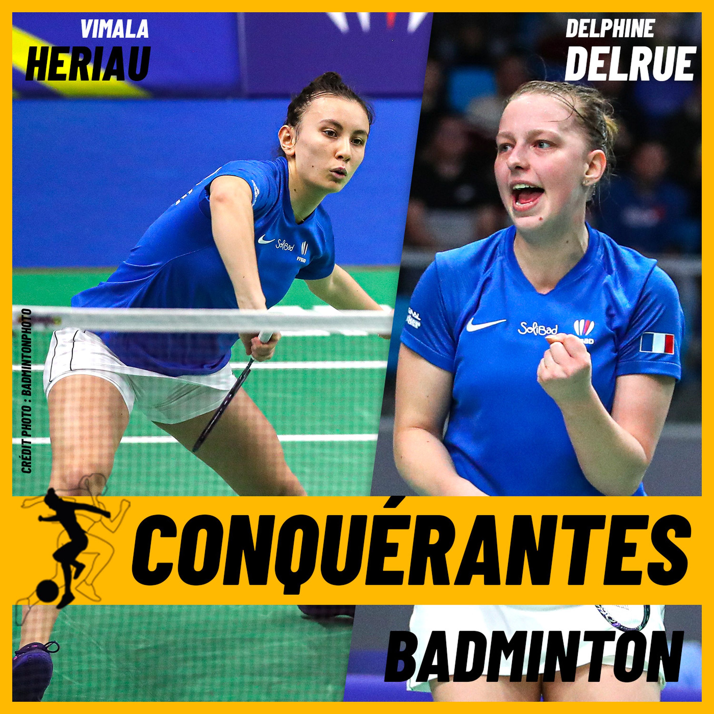 cover art for Conquérantes - Rencontre avec deux joueuses de l’équipe de France de badminton