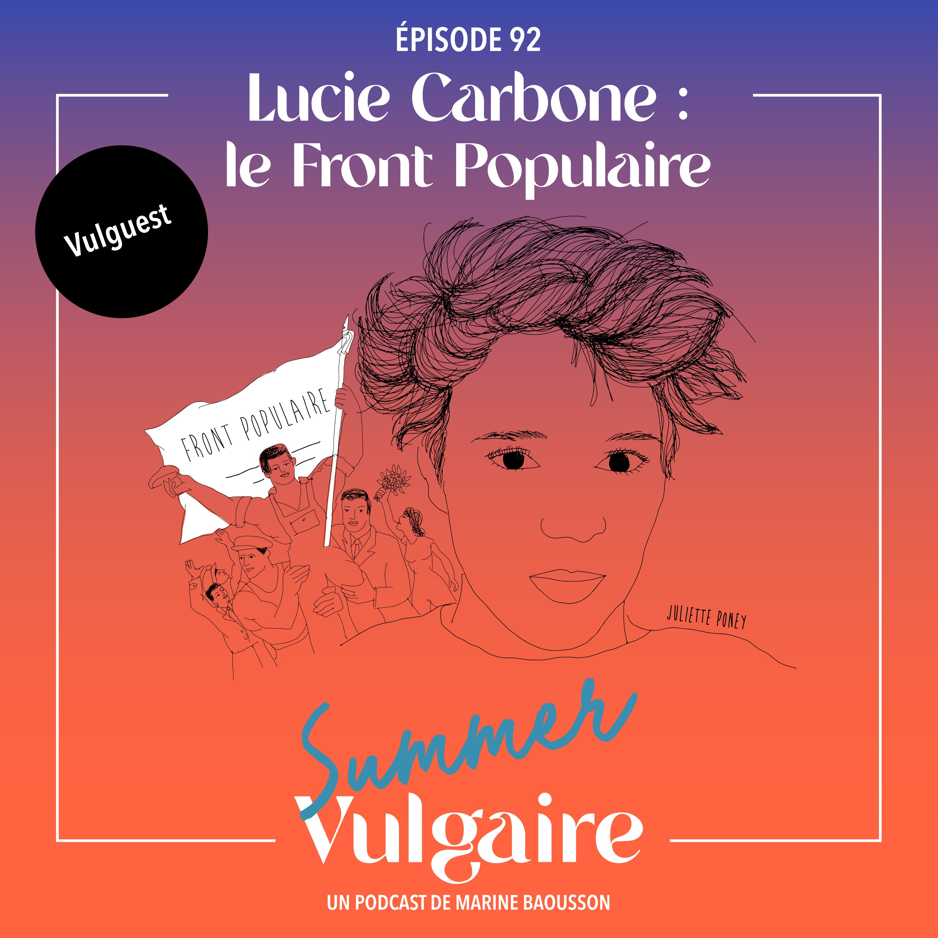 cover art for REDIFF : LE FRONT POPULAIRE avec Lucie Carbone