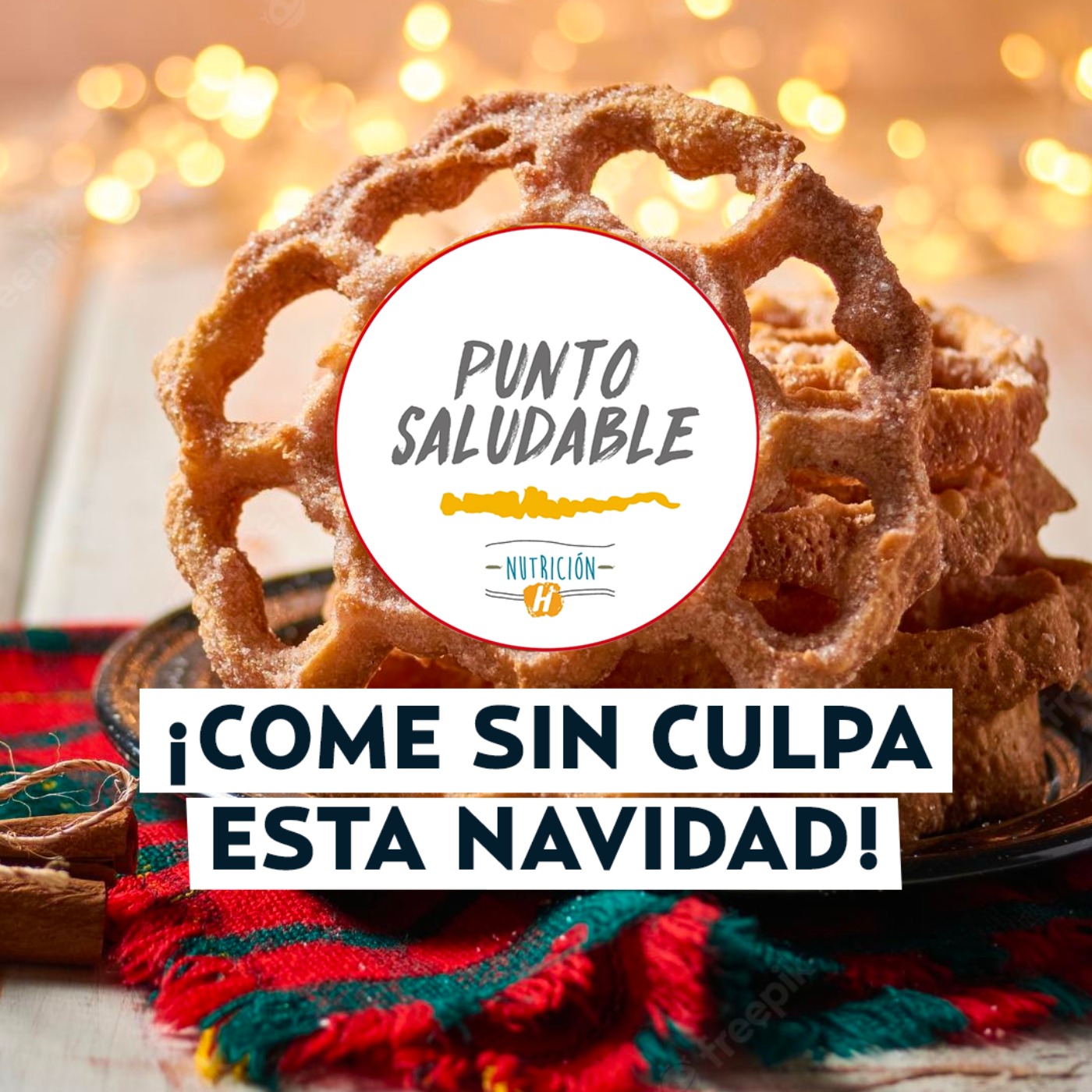 Recomendaciones para comer sin culpas en estas fiestas decembrinas