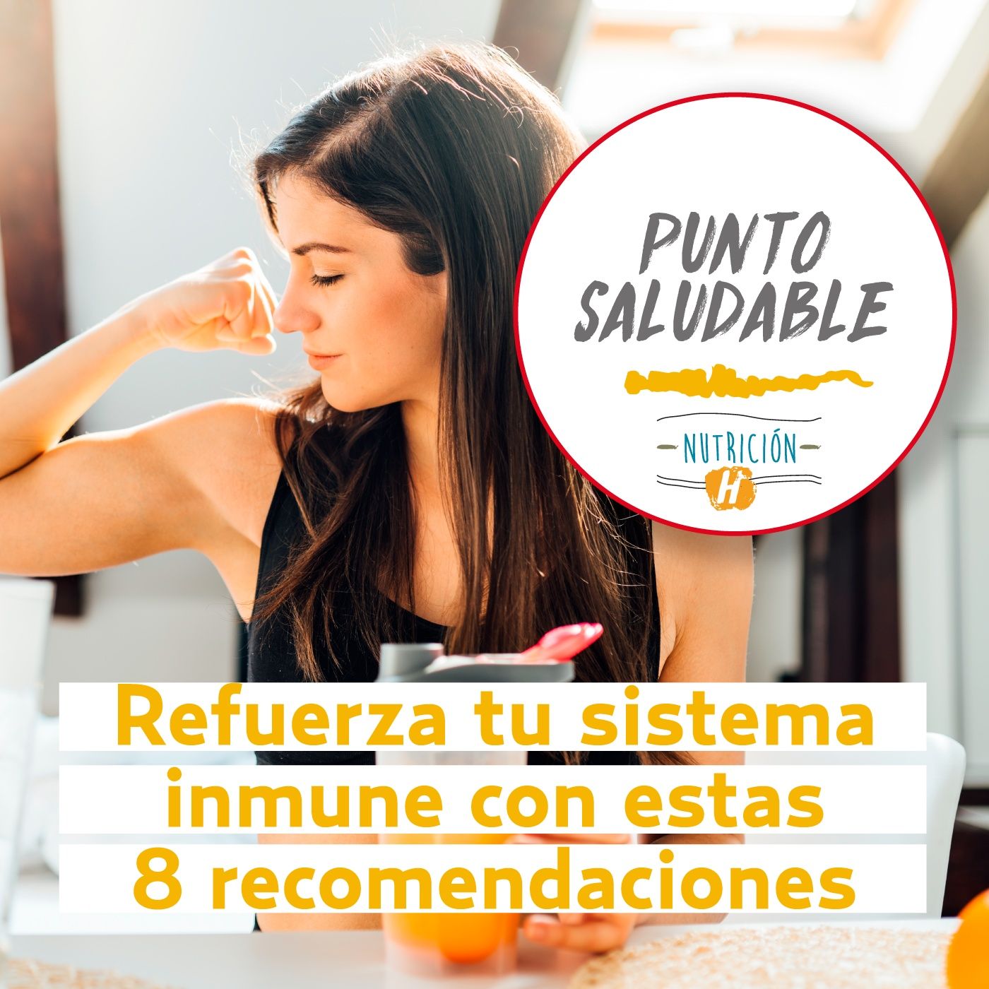 Salud | Punto Saludable para reforzar el sistema inmune con una dieta balanceada