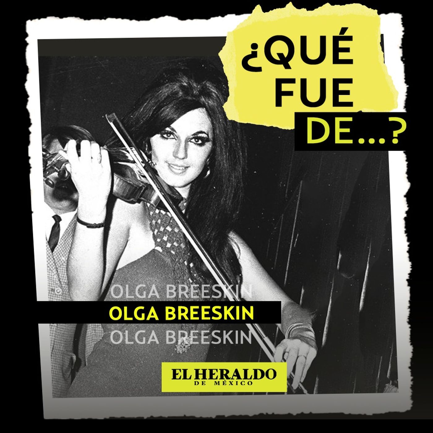 Olga Breeskin│¿Qué fue de...? La violinista y vedette mexicana