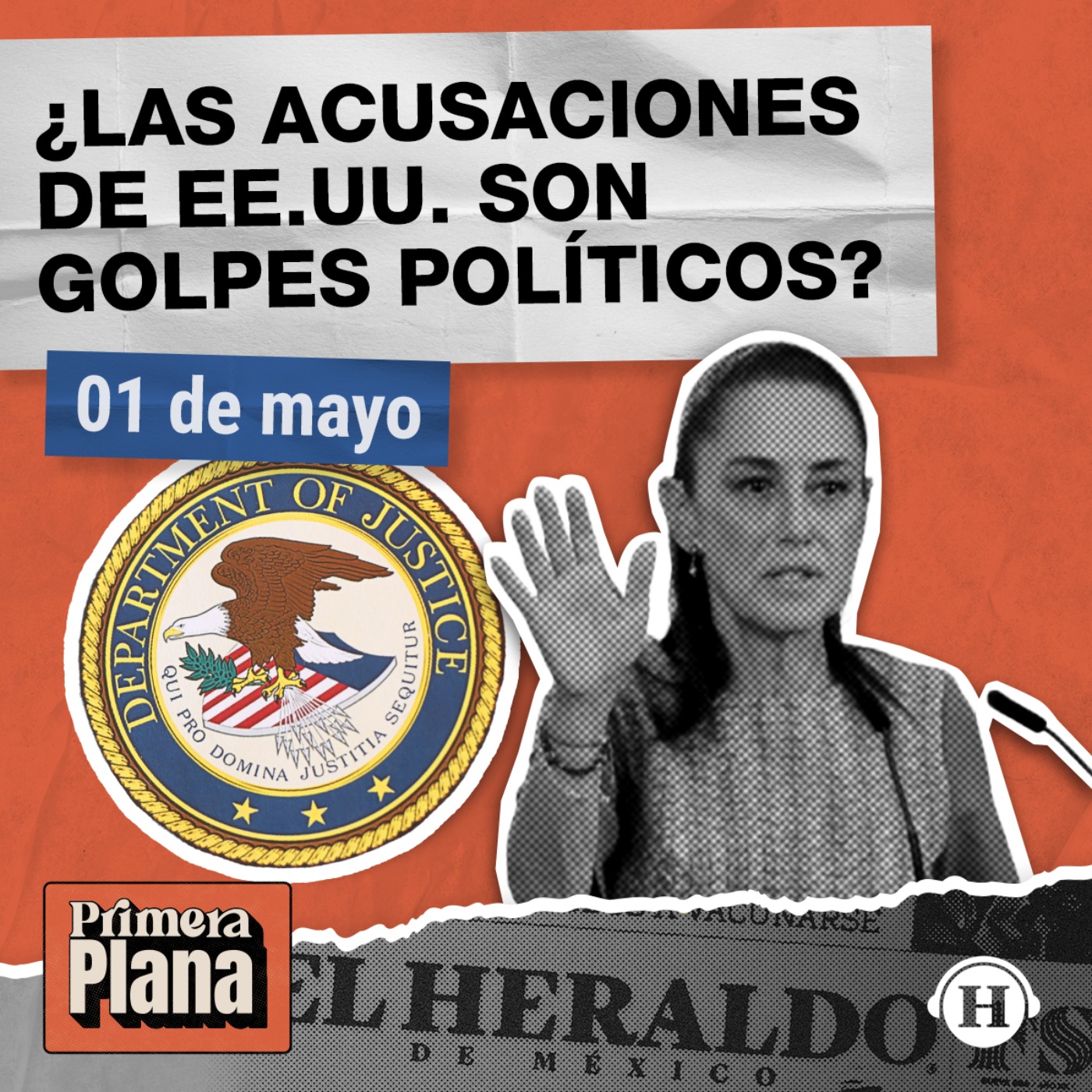 Sheinbaum responde a las denuncias de EE.UU. contra funcionarios episode artwork