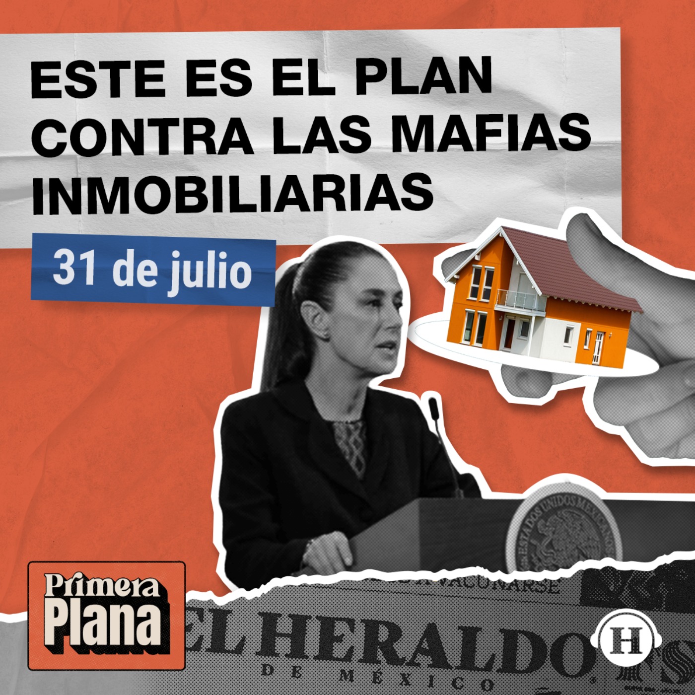 Sheinbaum responde ante los despojos inmobiliarios