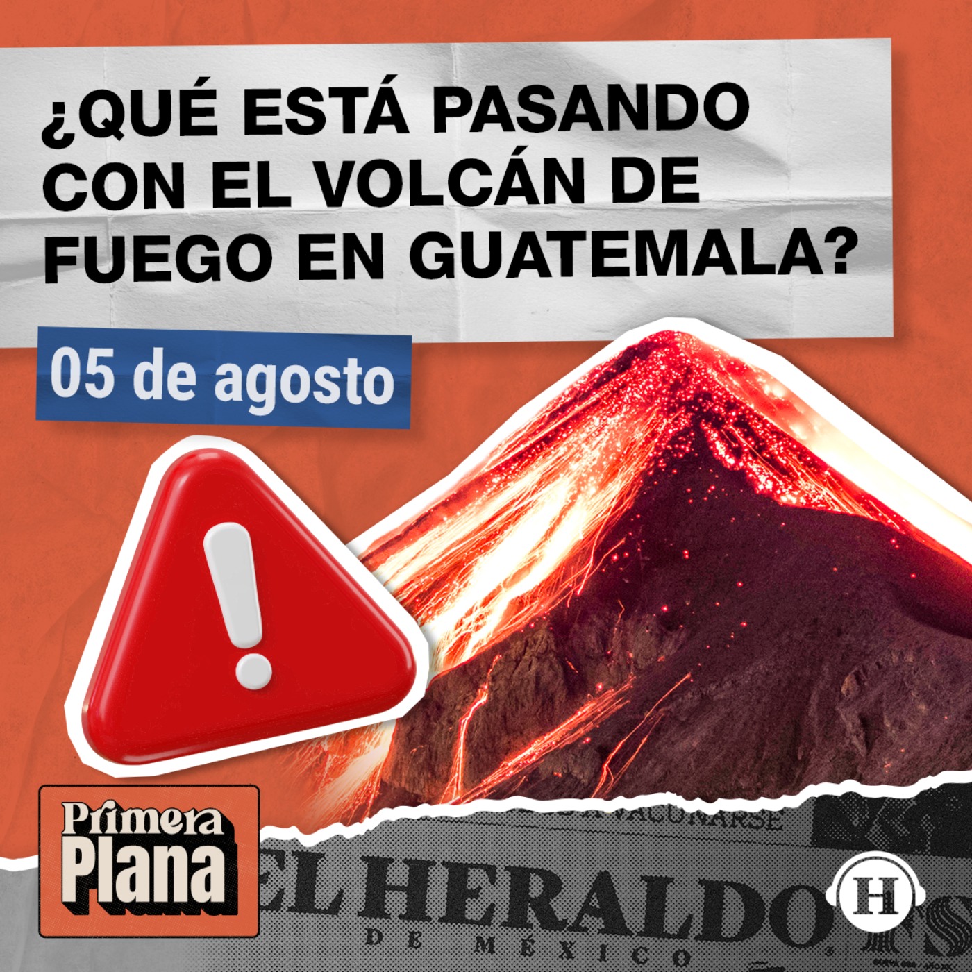 El Volcán de Fuego obliga a evacuaciones masivas en Guatemala