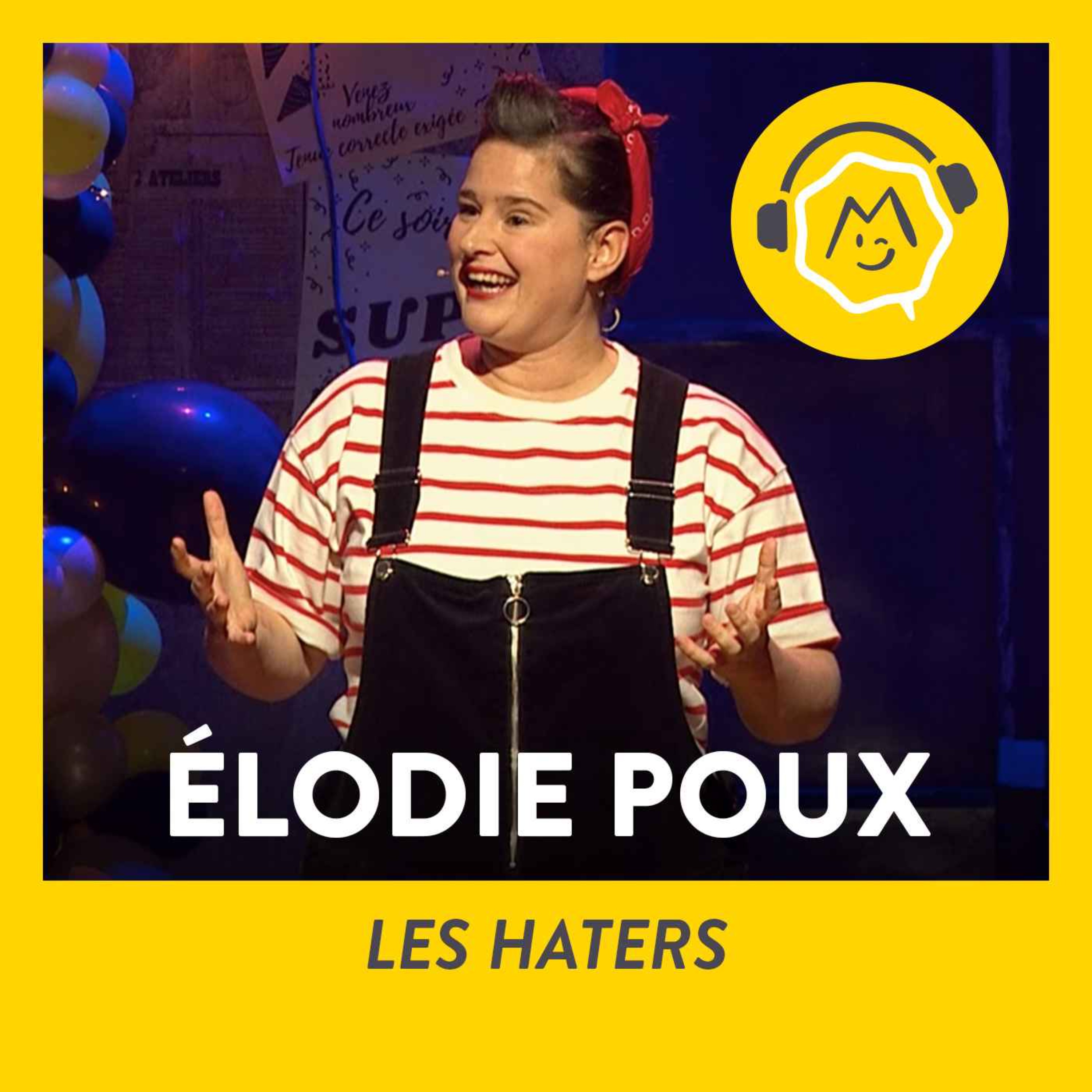 cover art for Élodie Poux - Les haters (2021)