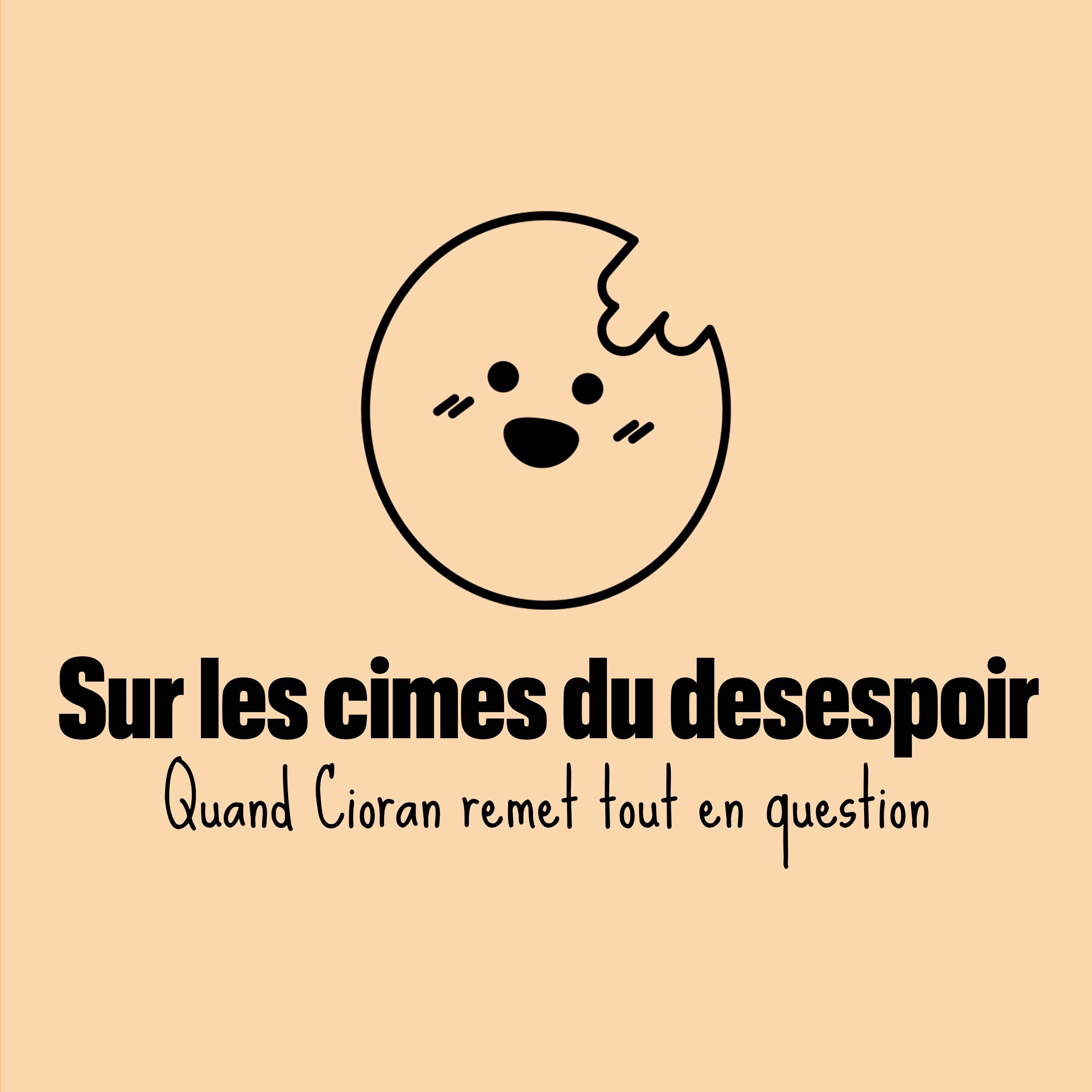 Sur les cimes du désespoir de Cioran remet beaucoup de choses en question