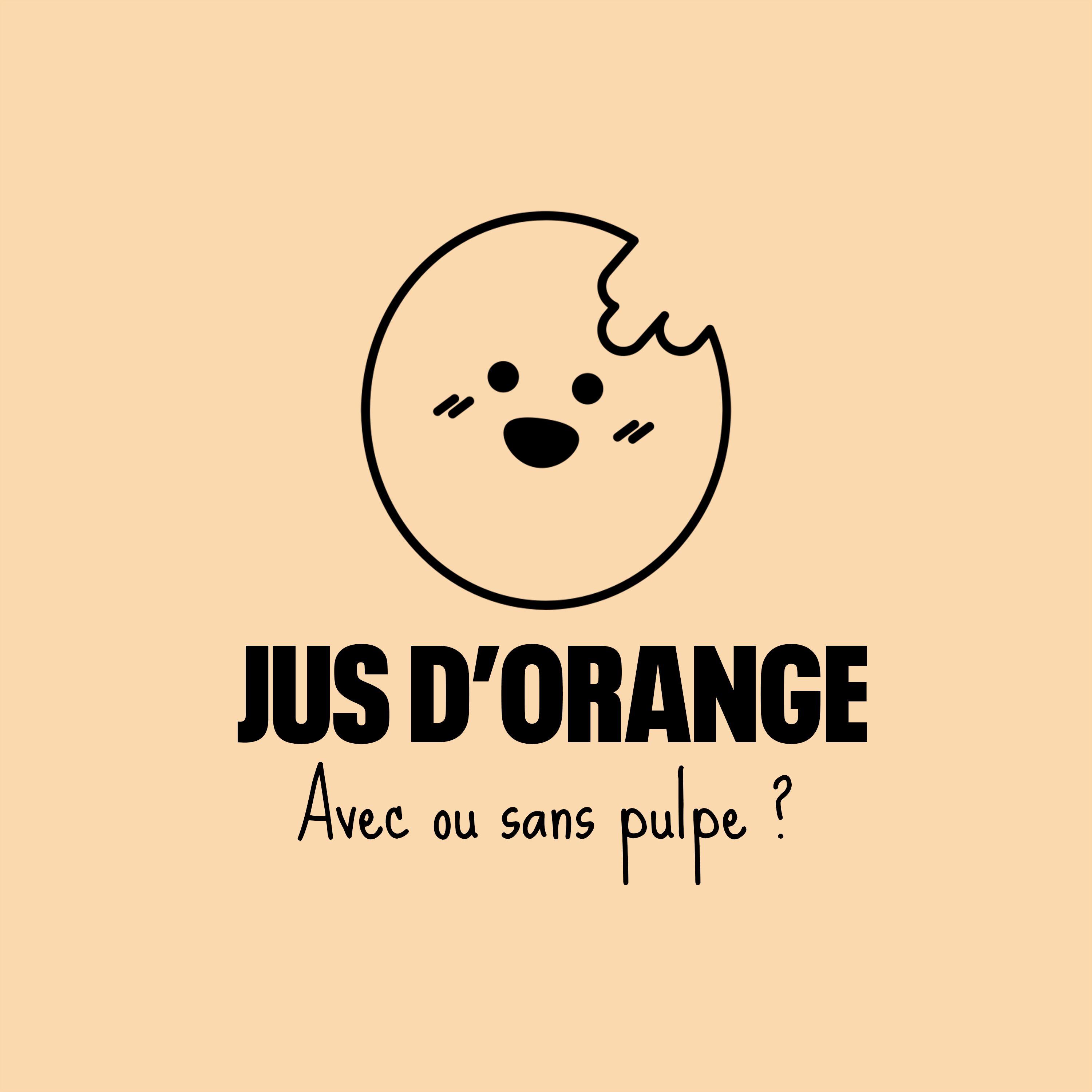 Le jus d'orange matinal (avec ou sans pulpe ? Le débat est lancé)