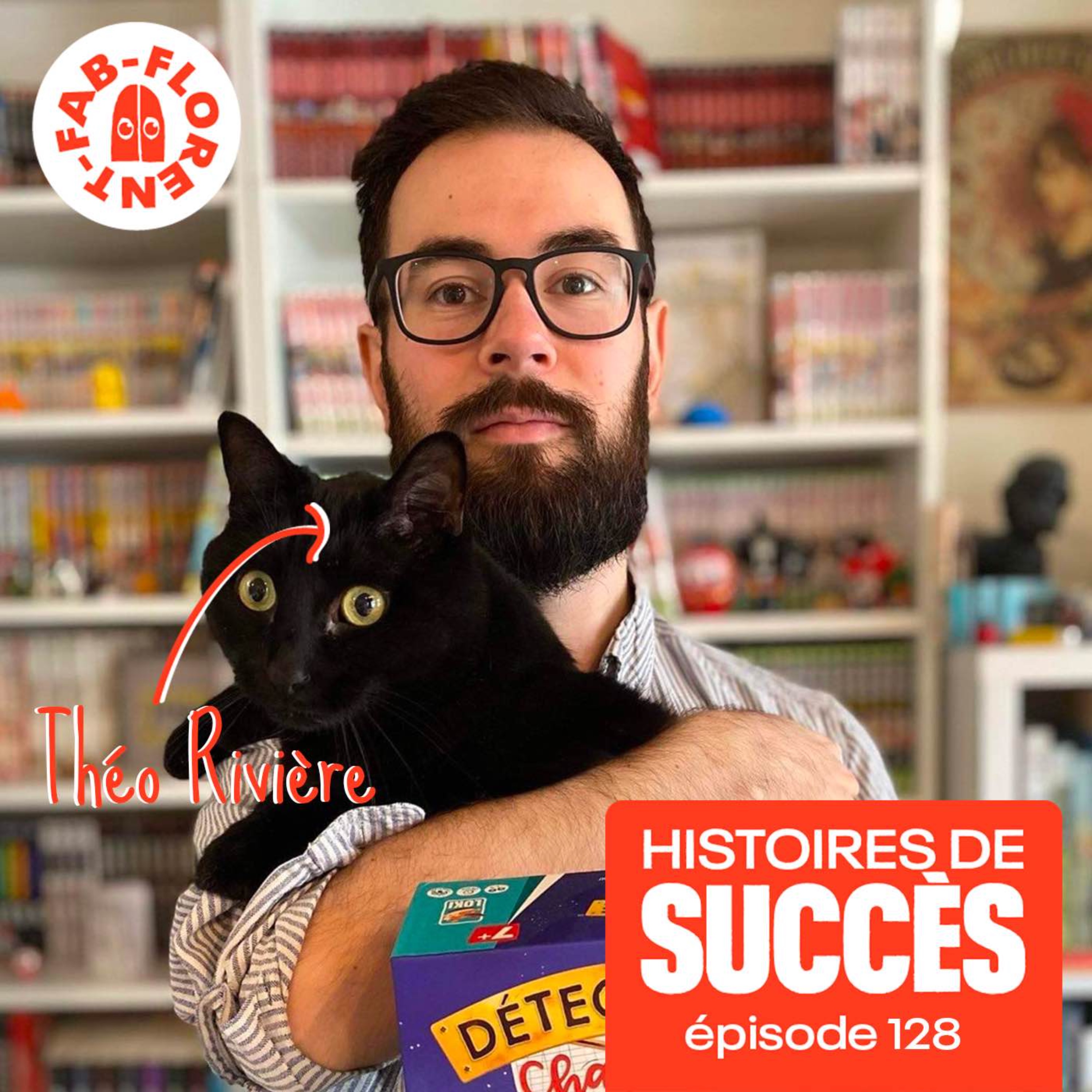 Théo Rivière crée des jeux de société (oui c’est un métier)