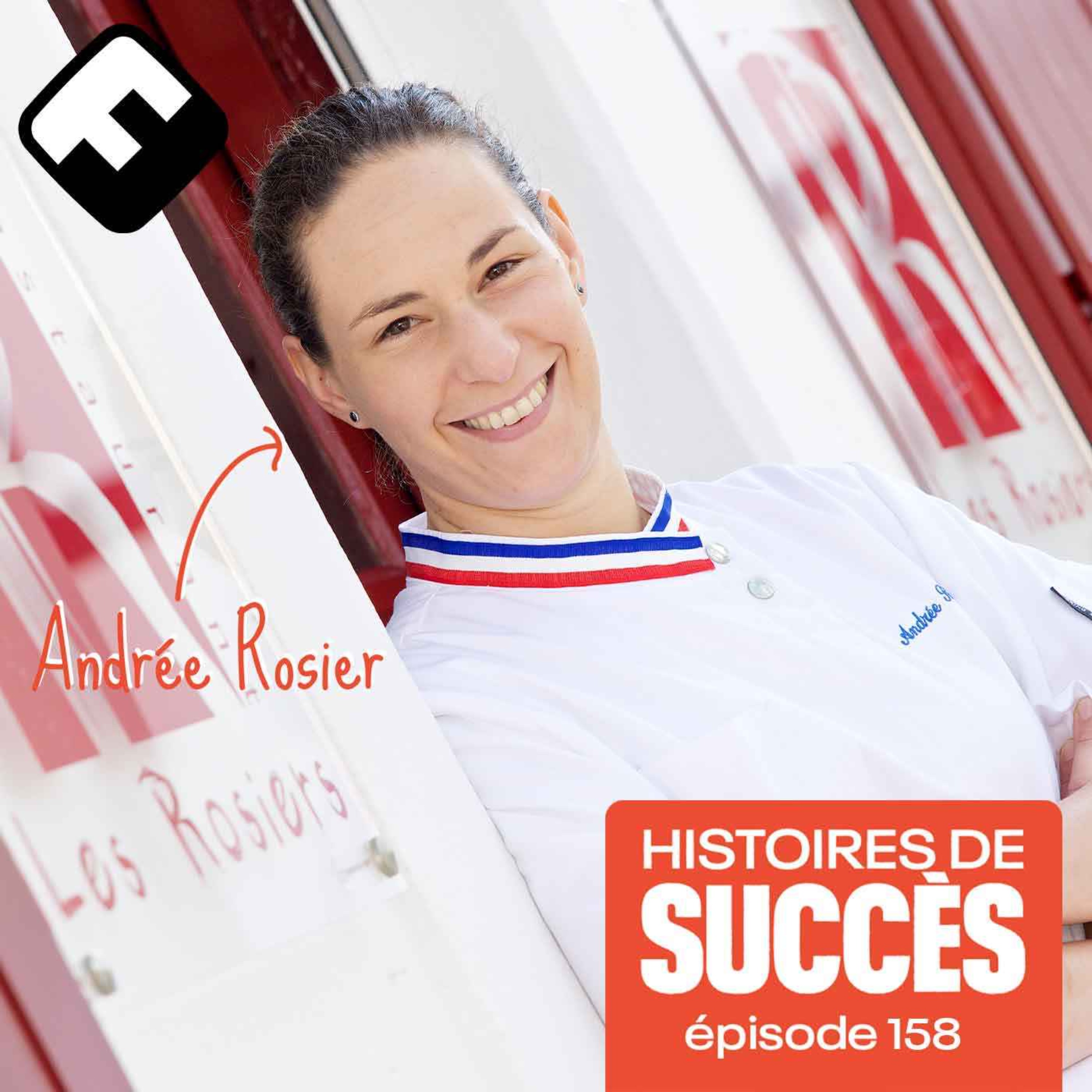 cover art for Andrée Rosier, cheffe étoilée et première femme MOF en cuisine