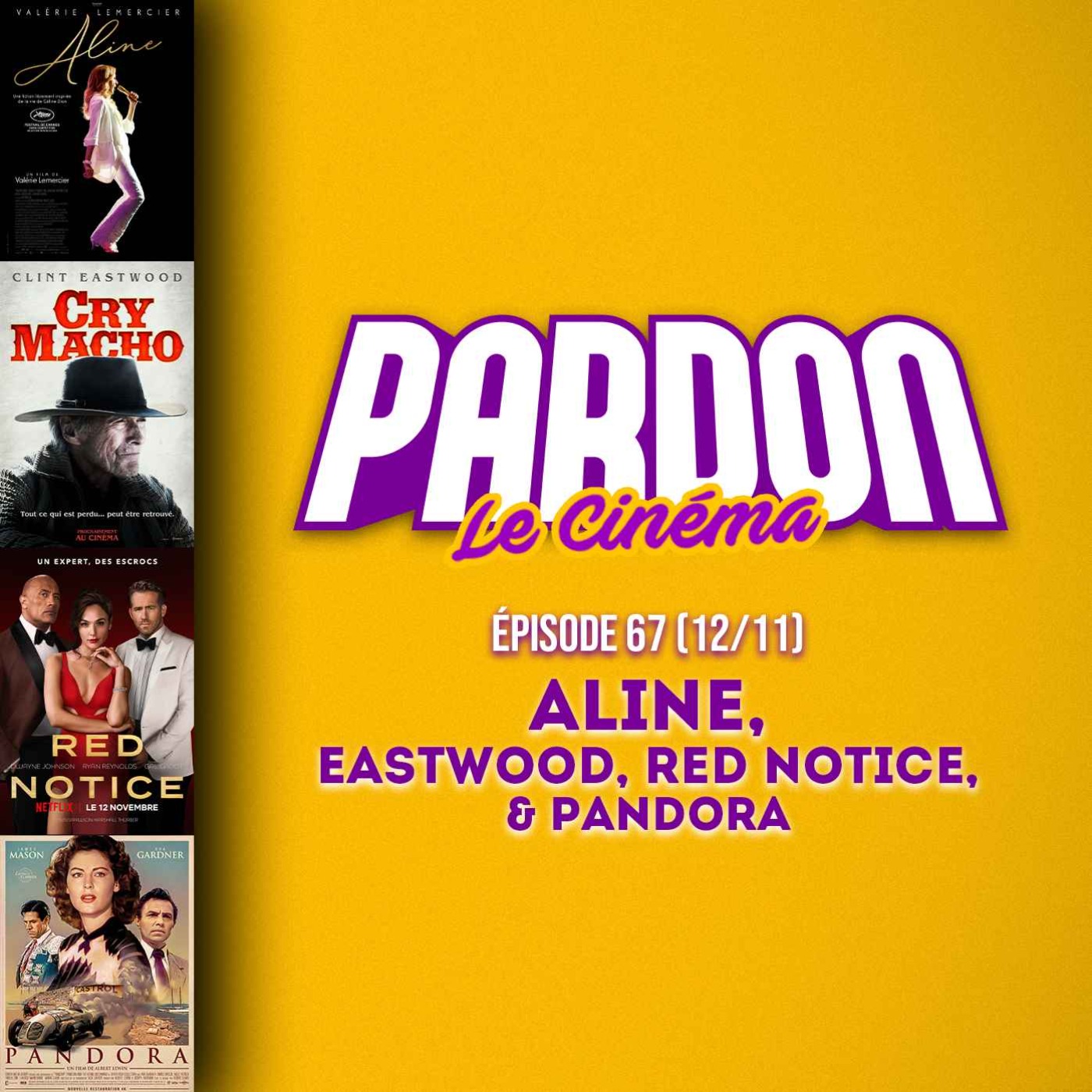 ALINE, EASTWOOD, RED NOTICE & PANDORA