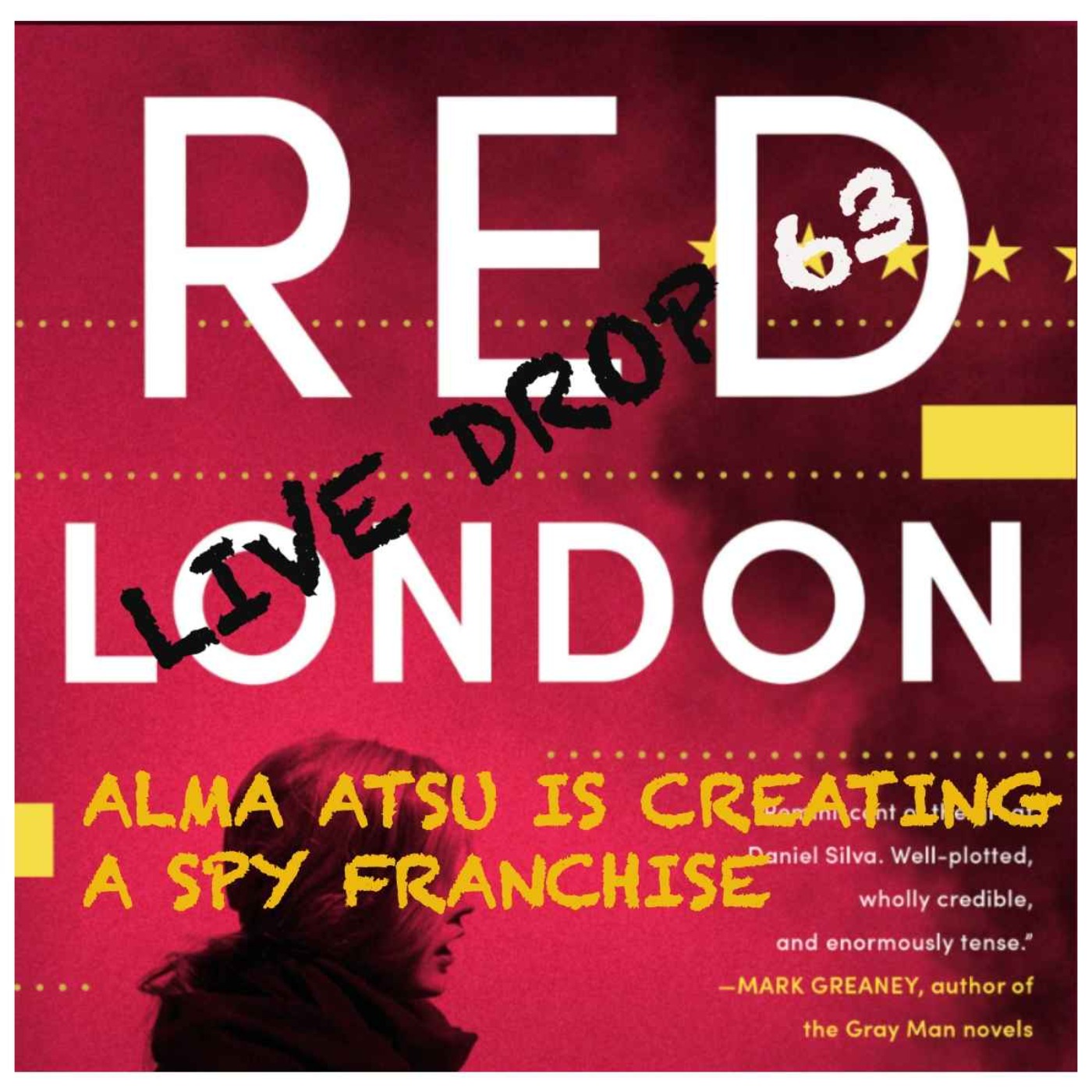 cover art for Alma Katsu is Creating a Novel Spy Franchise