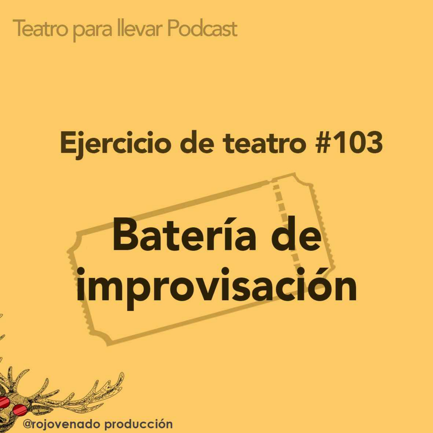 cover art for #103 Batería de improvisación 