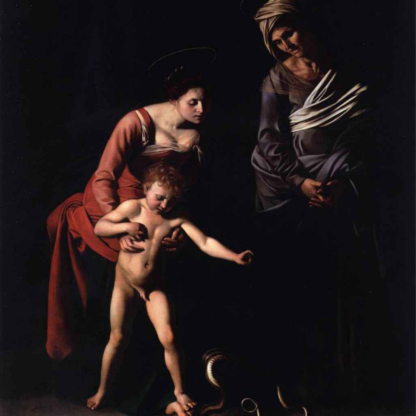 #71 Caravaggio - Madona dei Palafrenieri