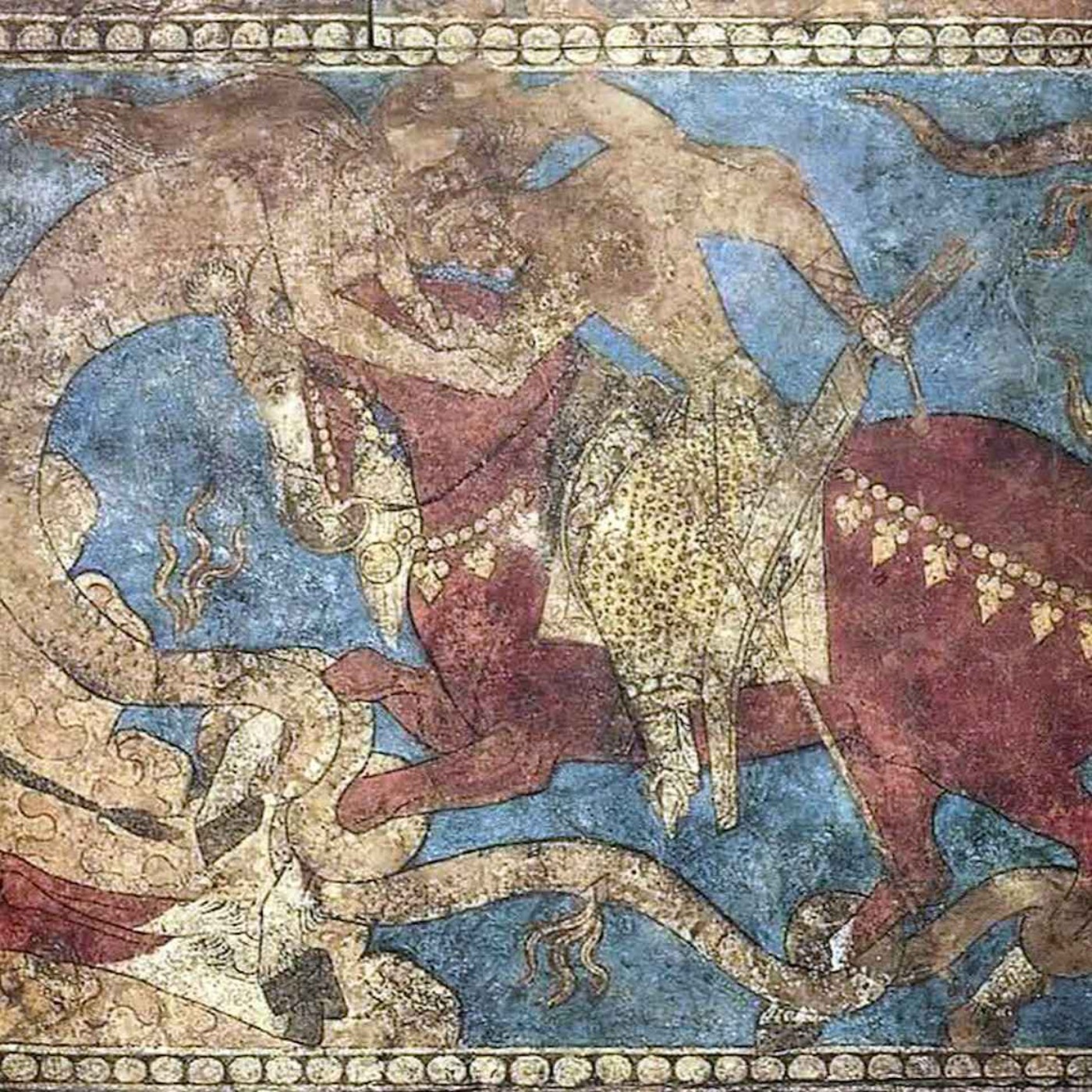 #152 Los murales sogdianos en Panjikent