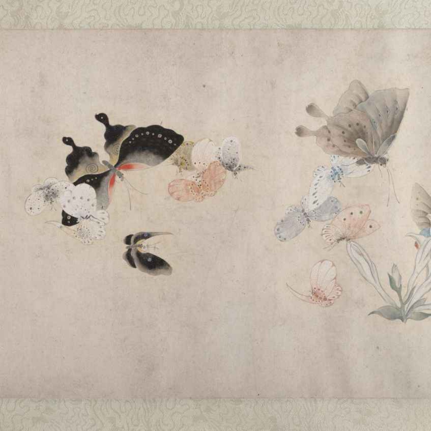 #156 Las pinturas chinas de flores