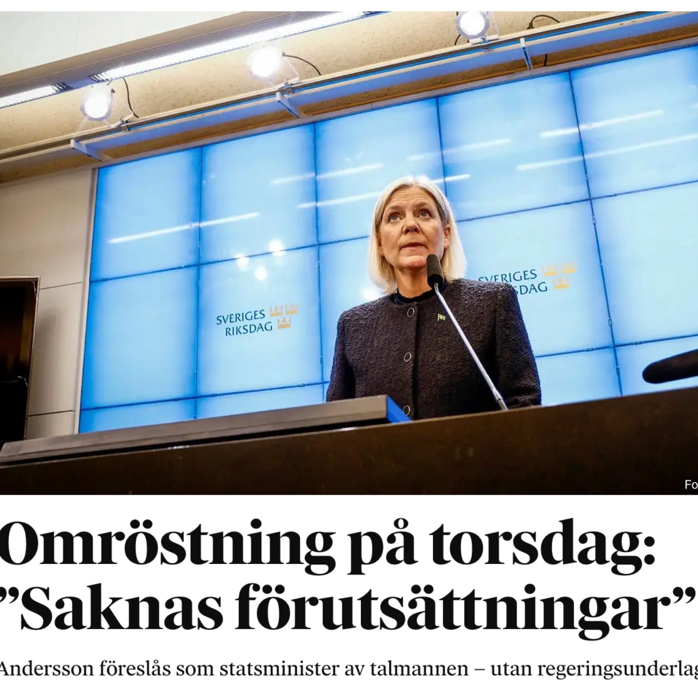 Valspecial: Magdalena Andersson ger upp (igen) & SD:s interna rasistbråk  episode artwork