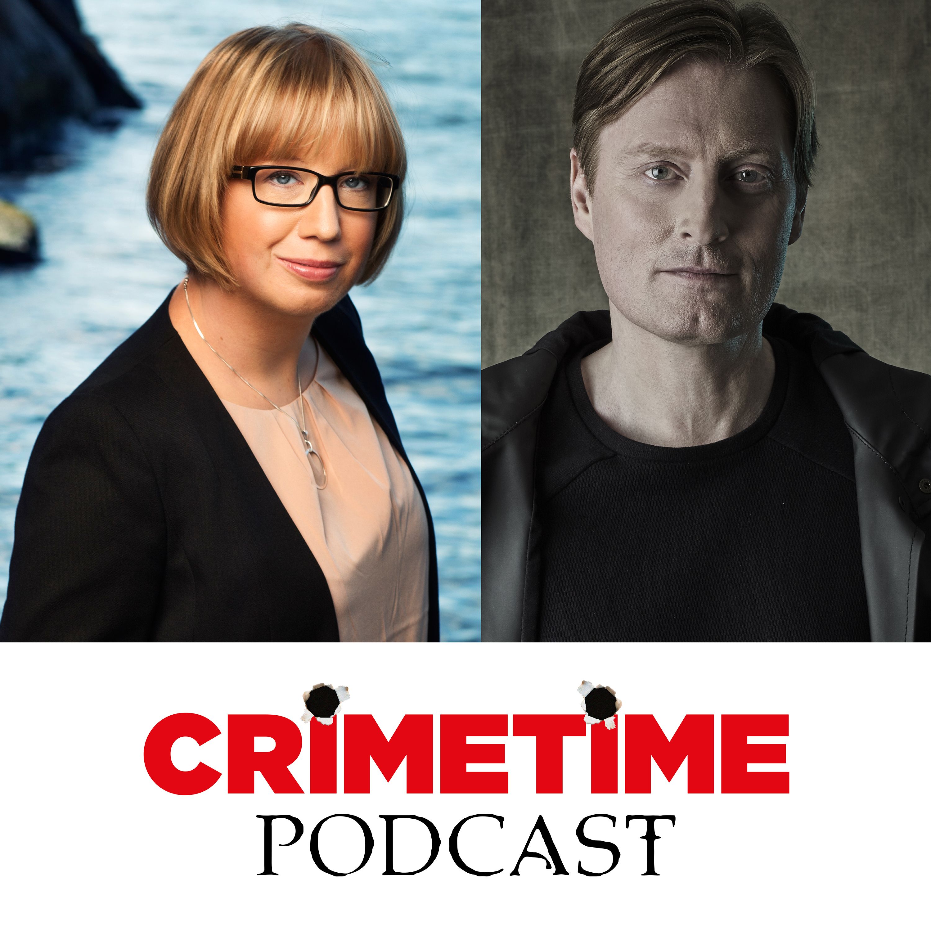 #5 Kristina Ohlsson och Anders de la Motte - Crimetime podcast episode artwork