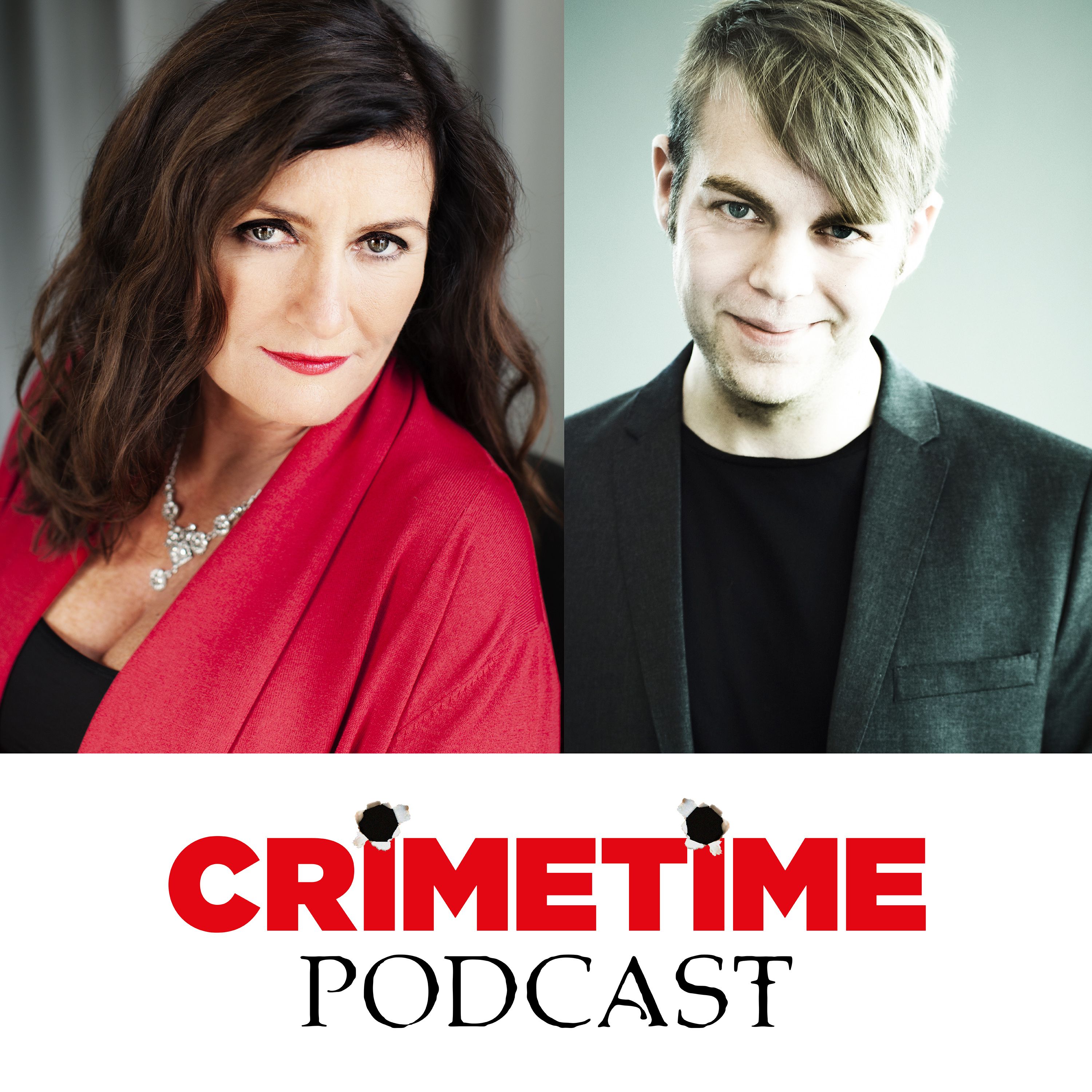 #1 Mari Jungstedt och Christoffer Carlsson - Crimetime podcast