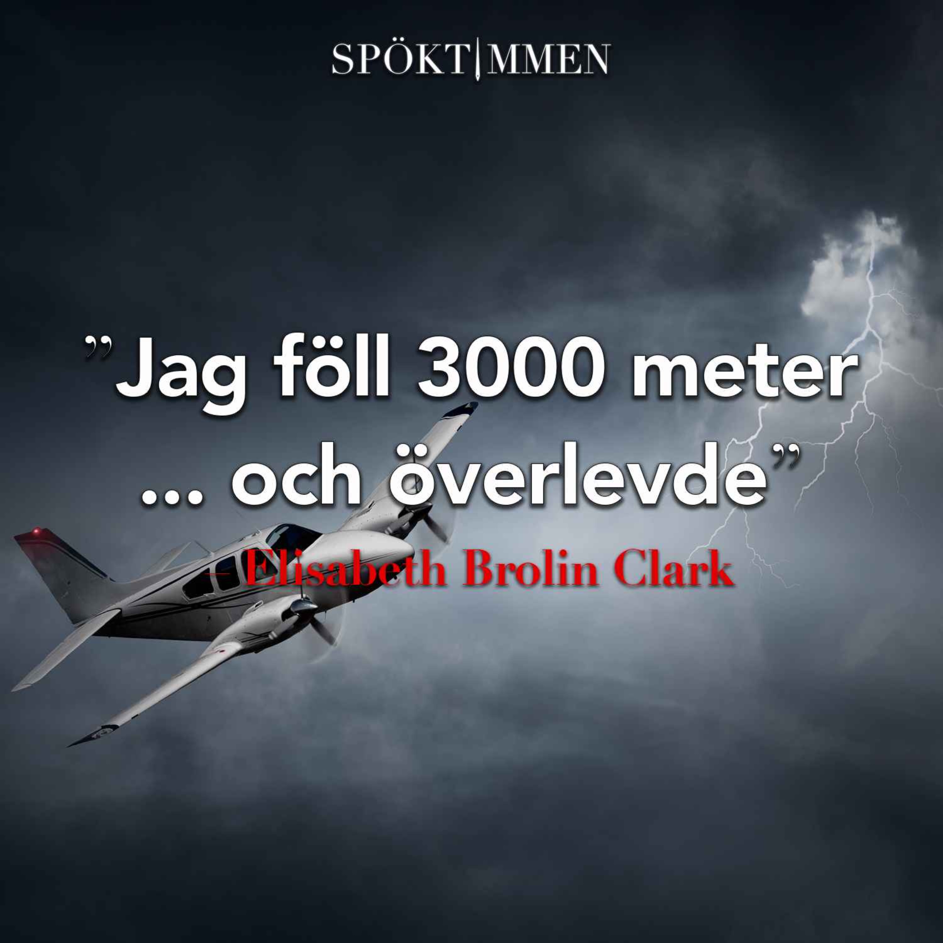 "Jag föll 3000 meter och överlevde" – Elisabeth Brolin Clark om flygkraschen 1980
