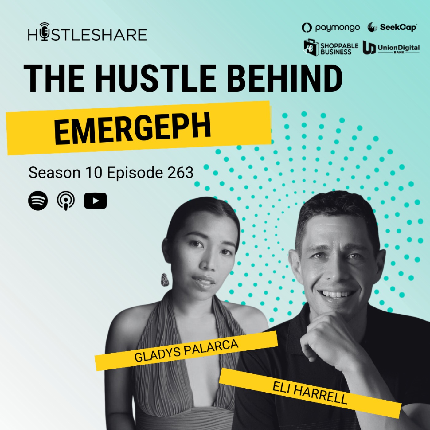 cover art for Eli Harrell and Gladys Palarca - The Hustle Behind EmergePH