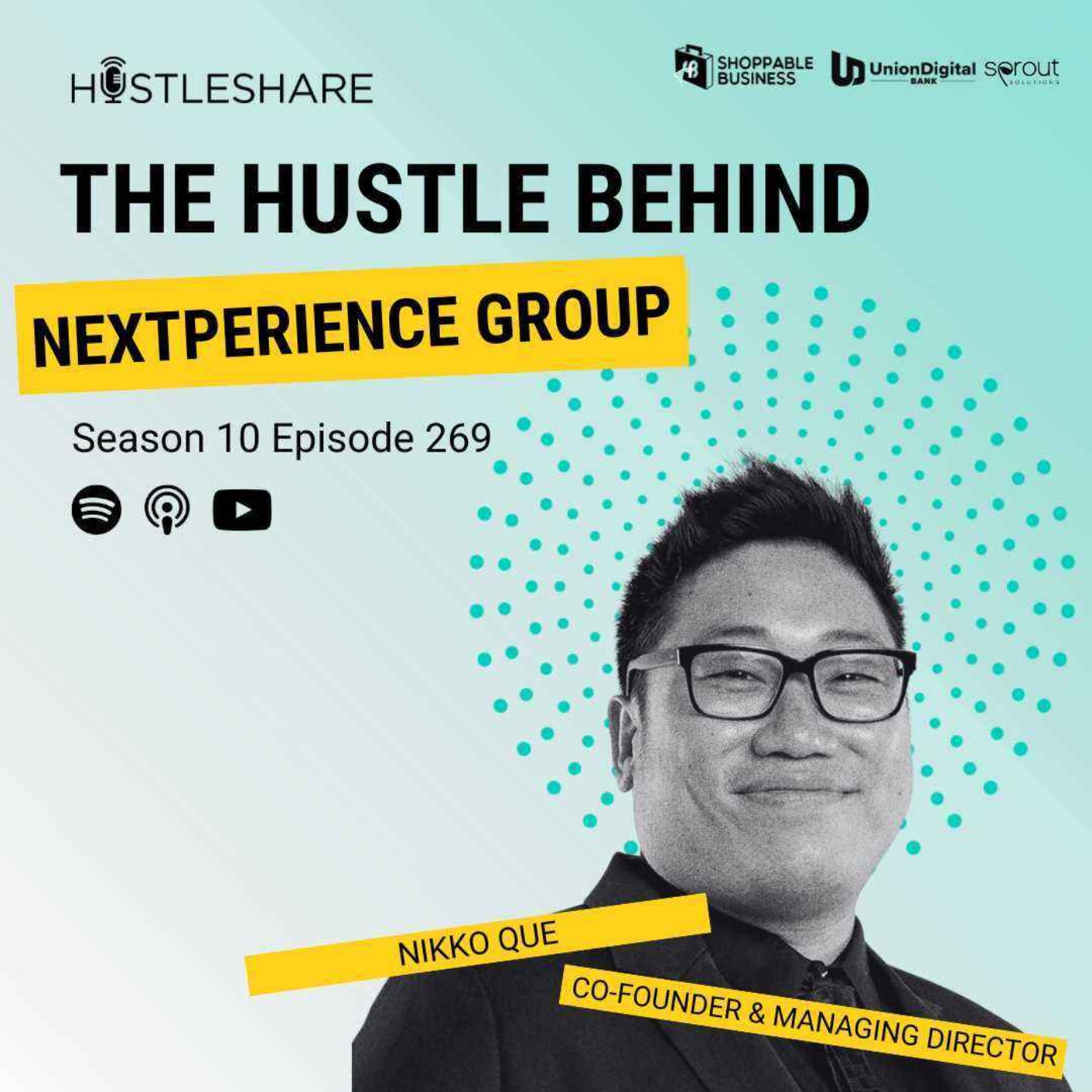 cover art for Nikko Que - The Hustle Behind Nextperience Group