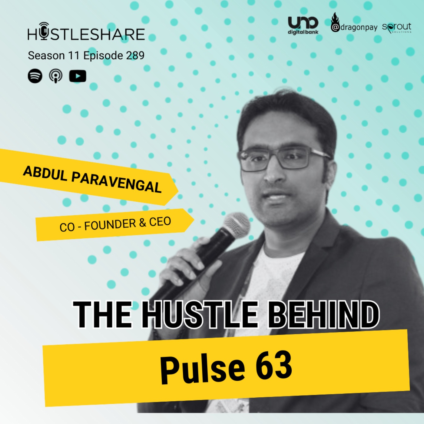 cover art for Abdul Paravengal - The Hustle Behind Pulse63