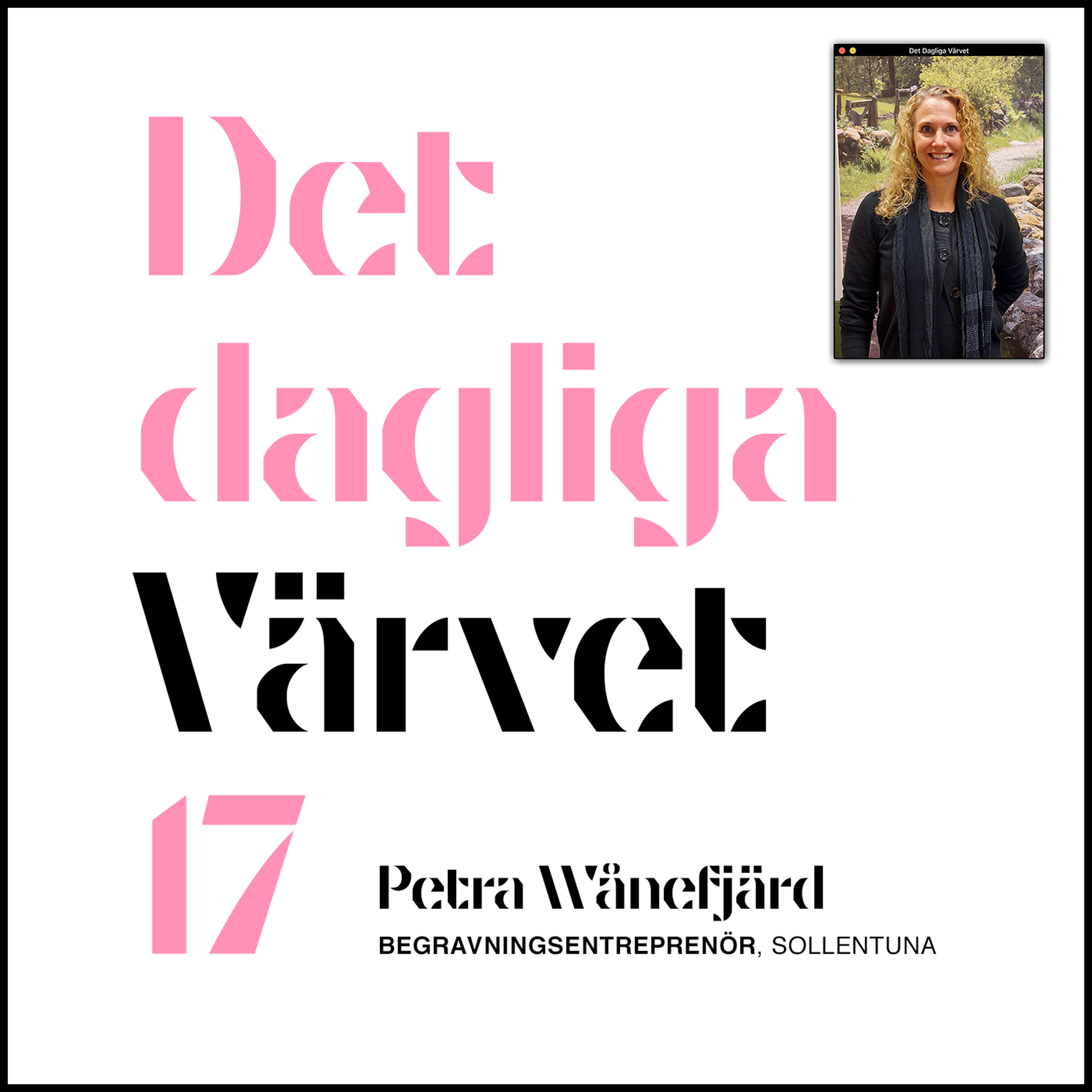 DET DAGLIGA VÄRVET #17 PETRA WÅNEFJÄRD