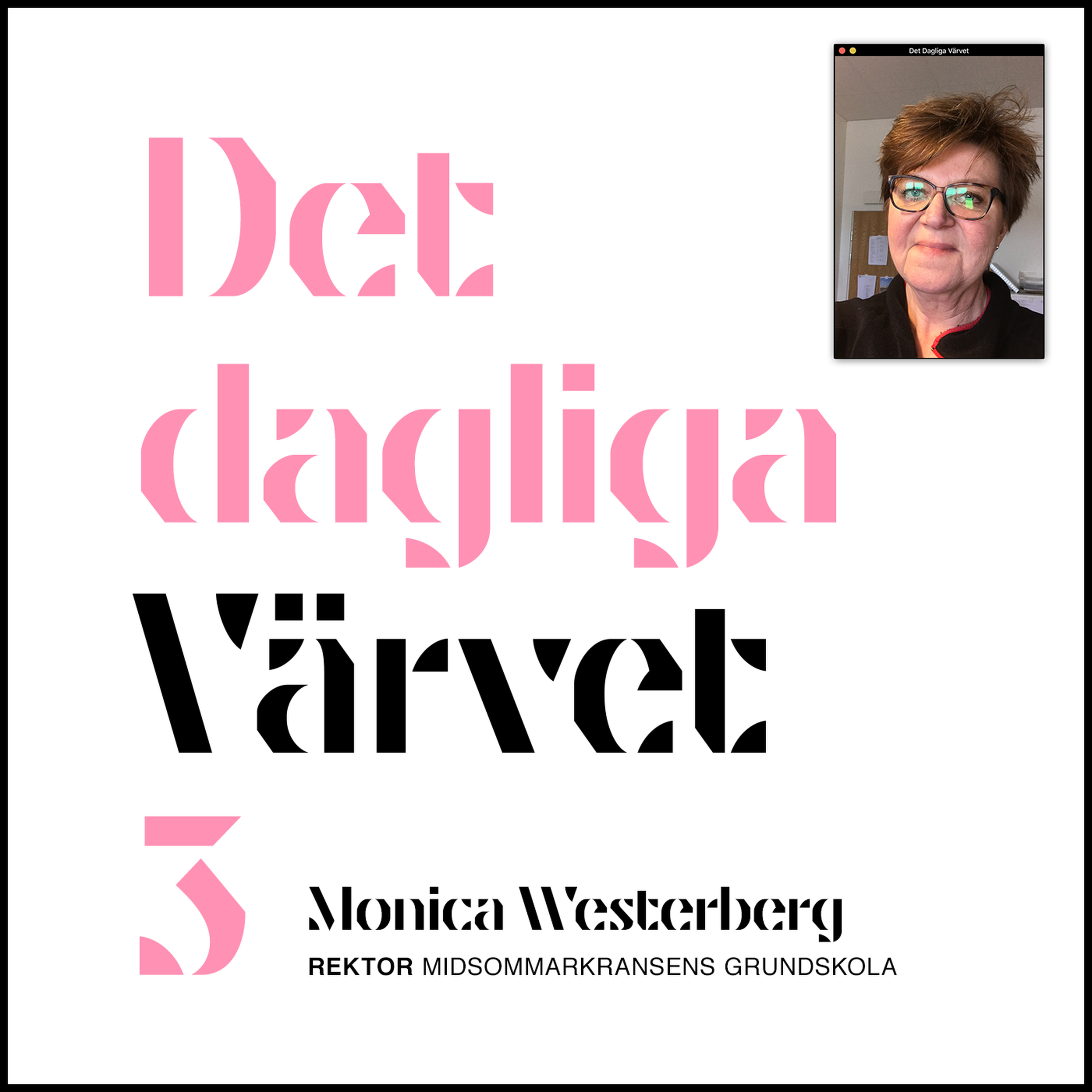 DET DAGLIGA VÄRVET #3 Monica Westerberg