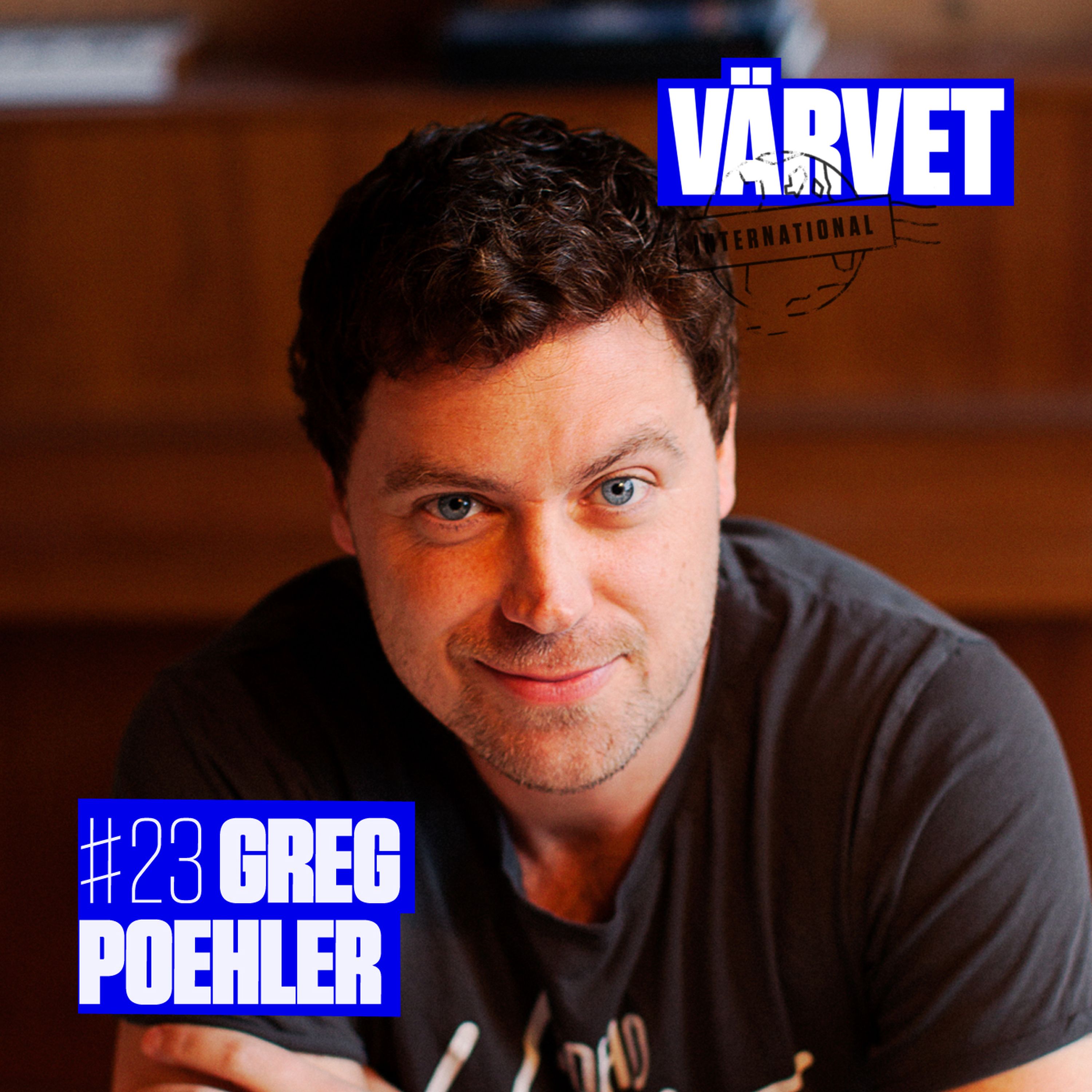 cover art for INTERNATIONAL: #23 Greg Poehler