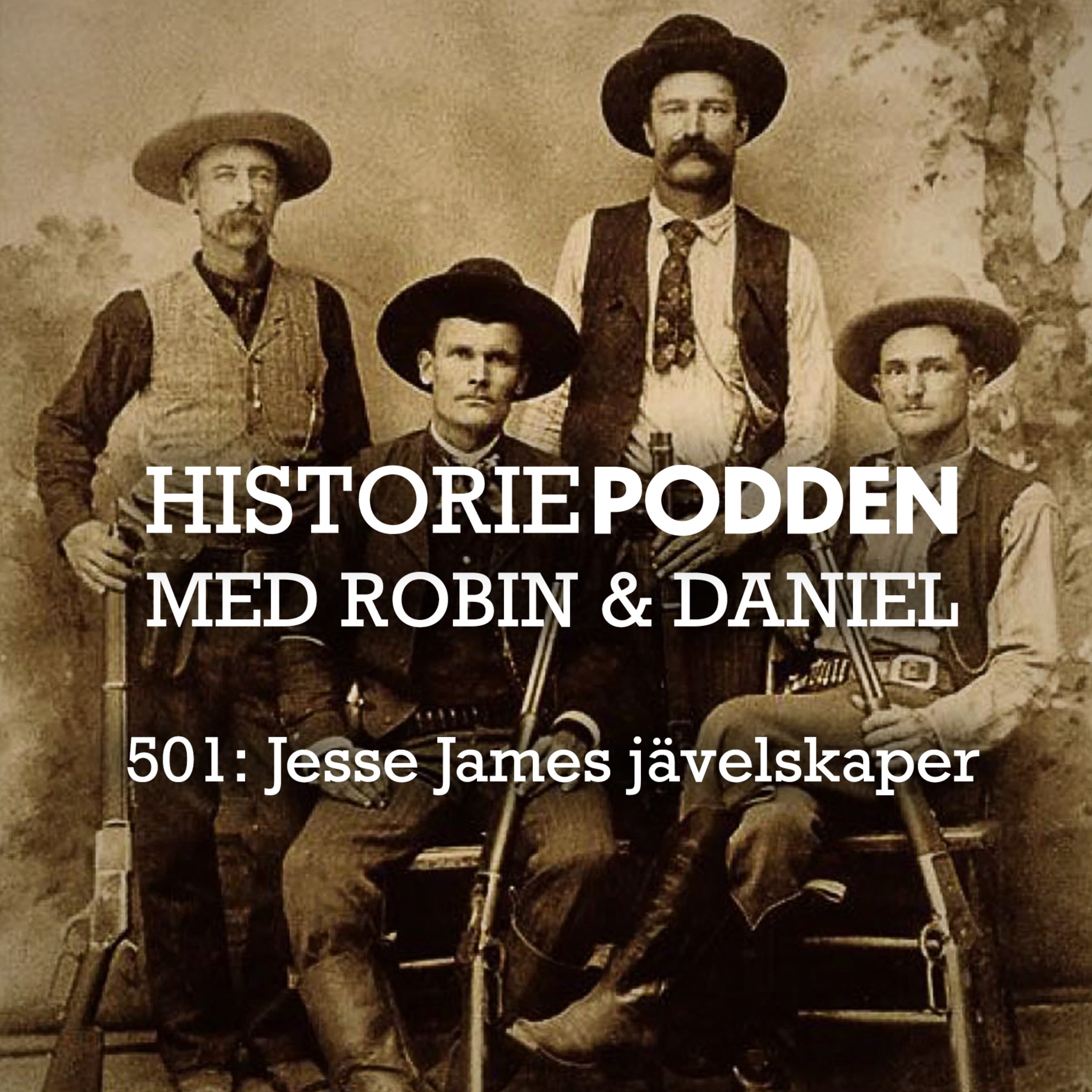 cover art for 501. Jesse James jävelskaper
