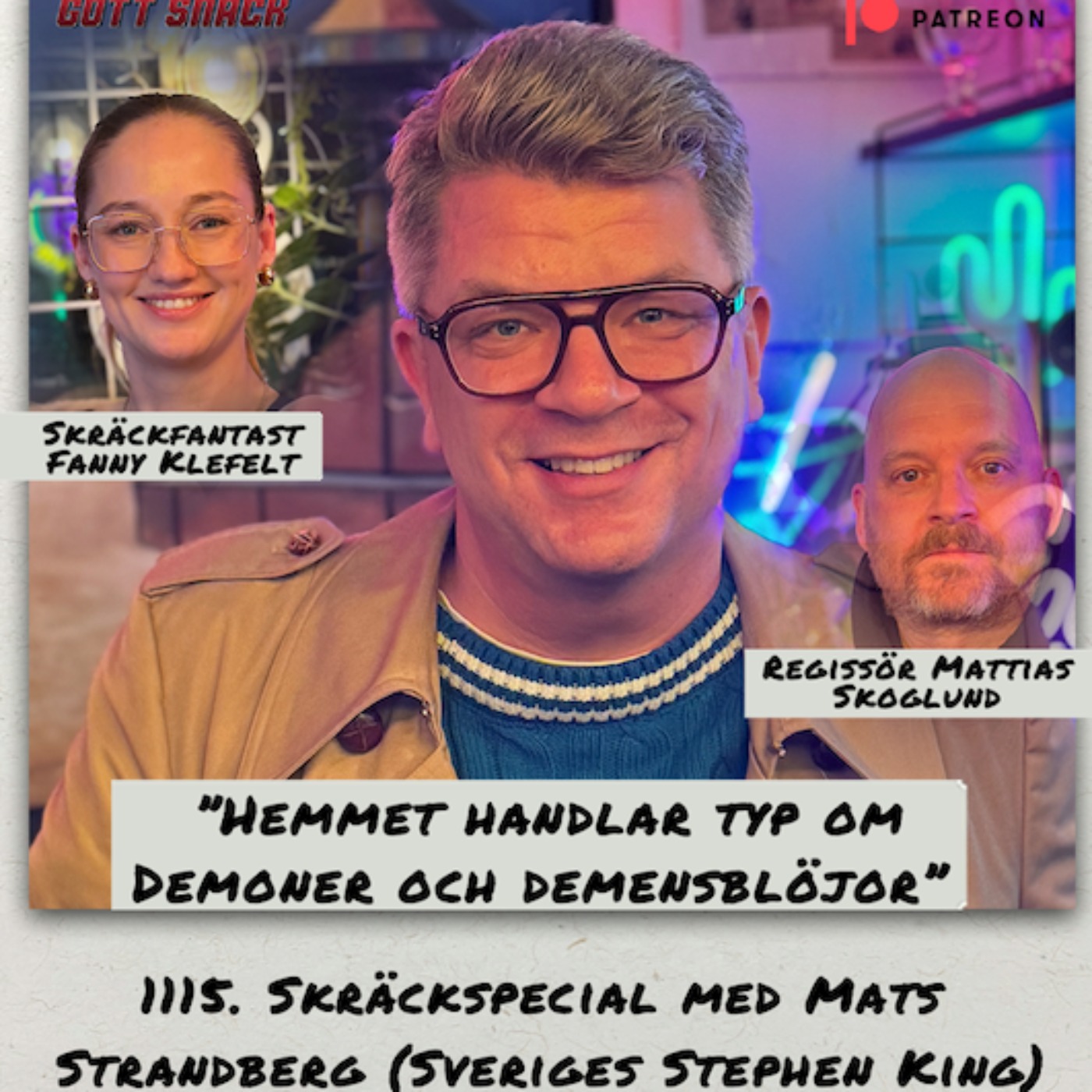 1115. DEL 1: Skräckspecial med Mats Strandberg (Sveriges Stephen King)