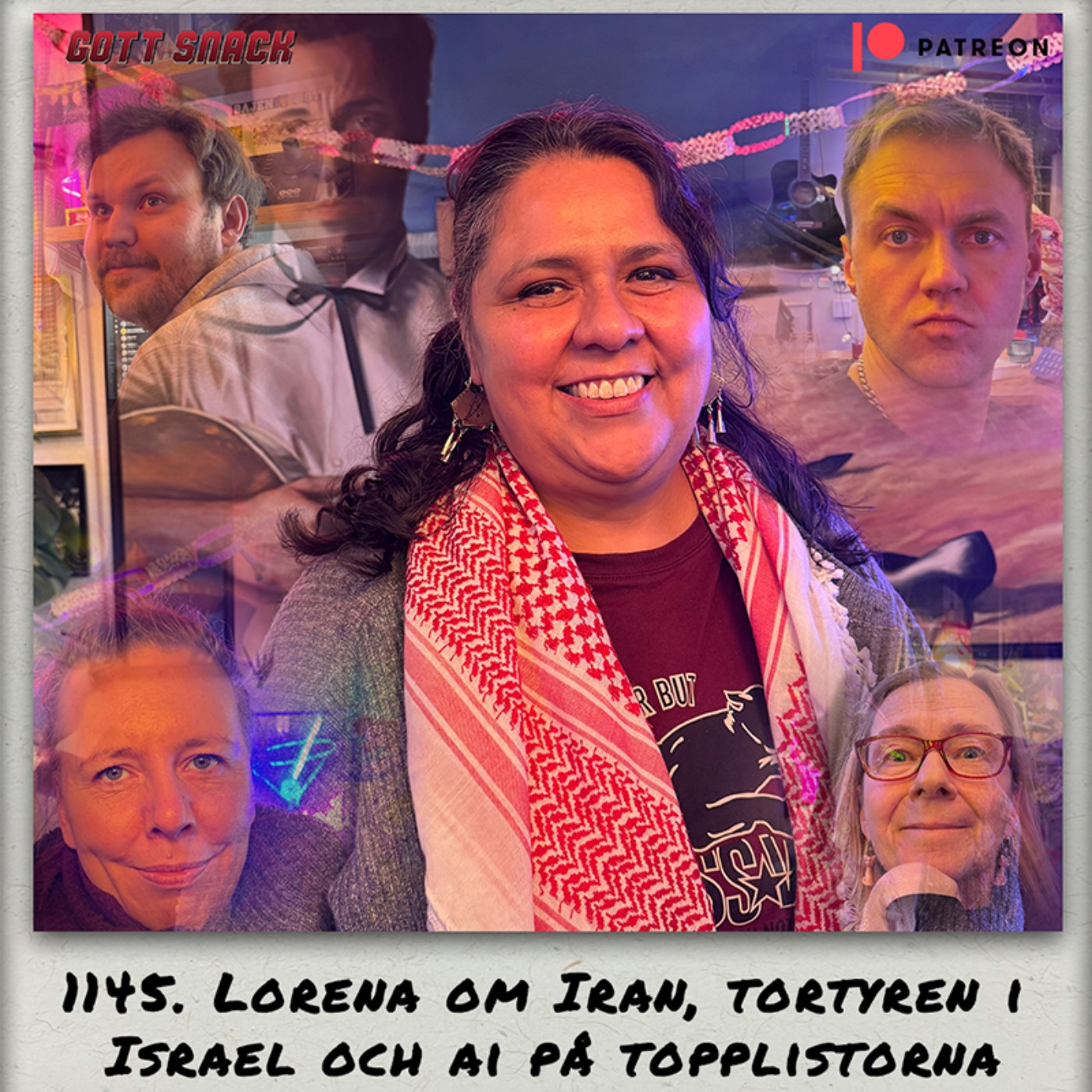 1145. DEL 2: Lorena om Iran, tortyren i Israel och ai på topplistorna