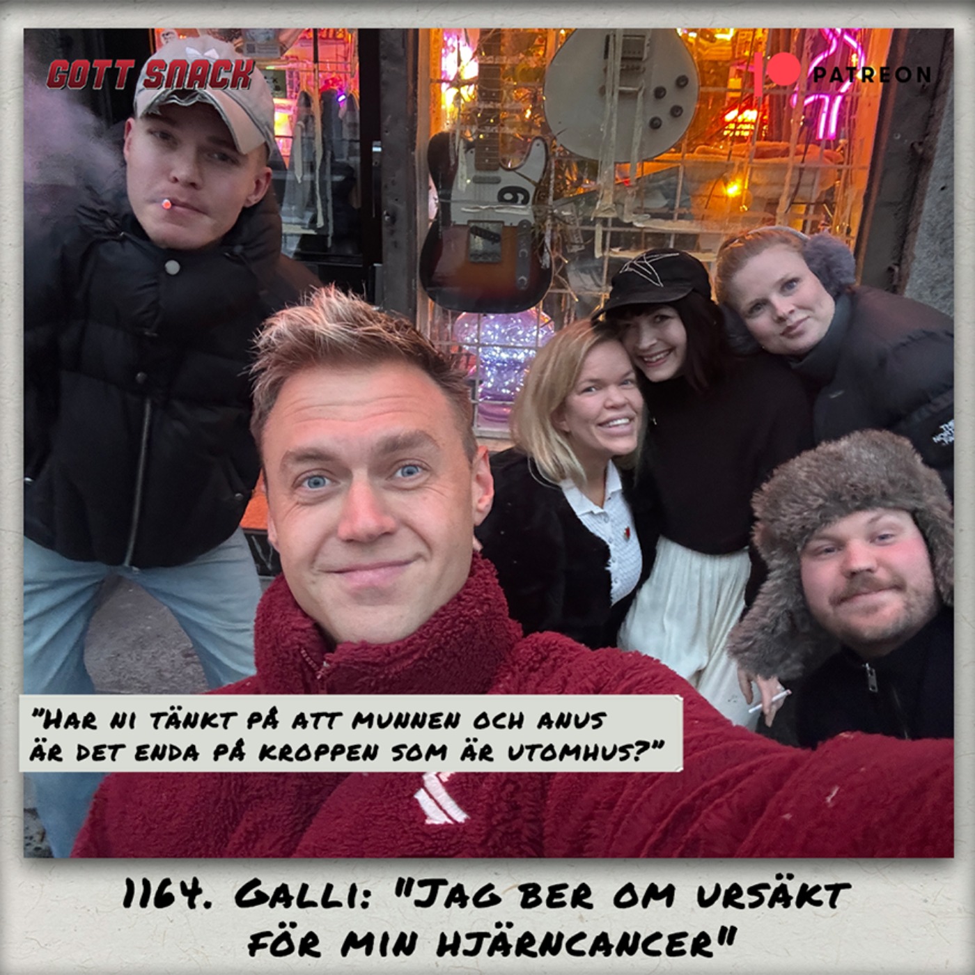 1164. DEl 1: Galli: "Jag ber om ursäkt för min hjärncancer"