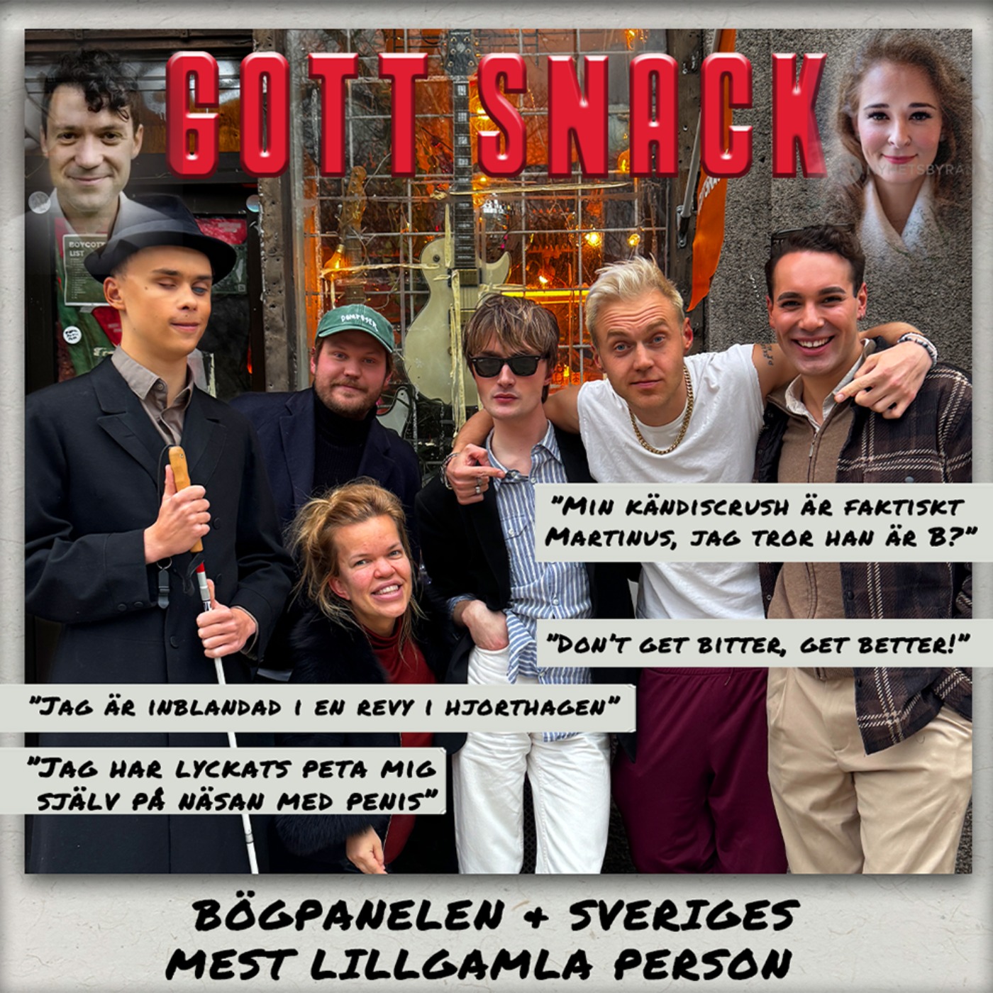 1182. DEL 1: PREMIÄR för Bögpanelen & Svergies mest lillgamla person