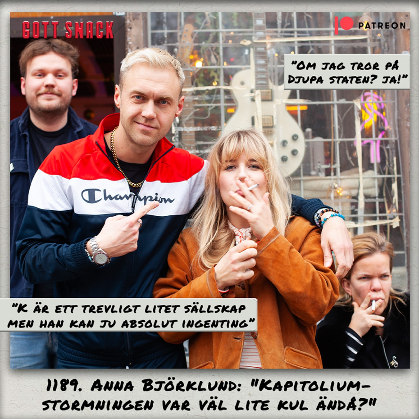 1189. DEL 2: Anna Björklund: "Kapitolium-stormningen var väl lite kul ändå?"