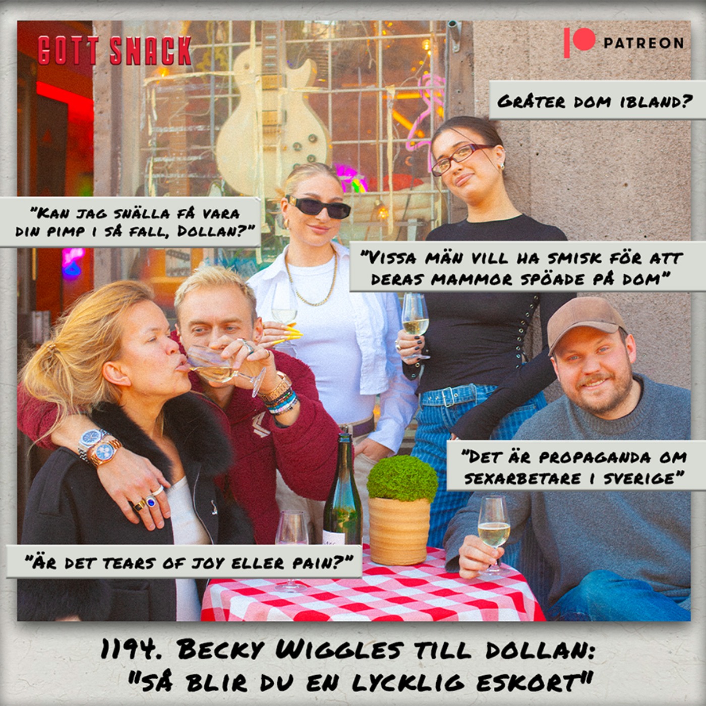 1194. DEL 2. Becky Wiggles "så blir du en lycklig escort Dollan"