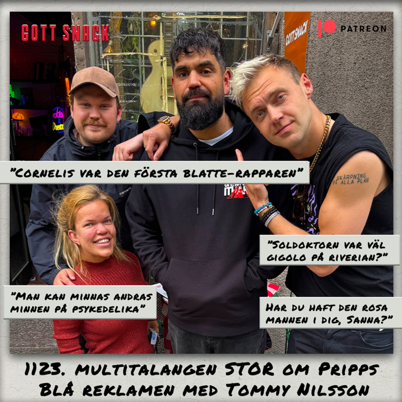 1123. DEL 2: multitalangen STOR om Pripps Blå reklamen med Tommy Nilsson