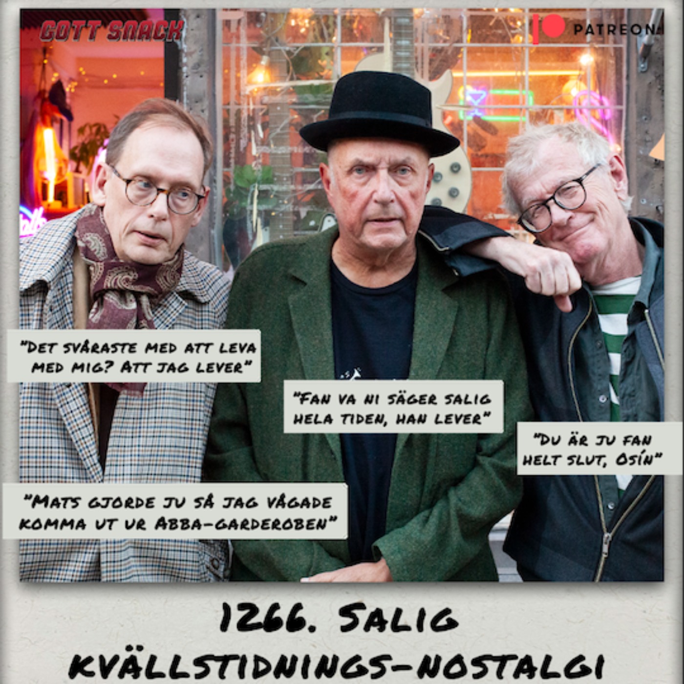 1266. DEL 1: Salig kvällstidnings-nostalgi med Oisín, Mats Olsson & Lasse Anrell  episode artwork