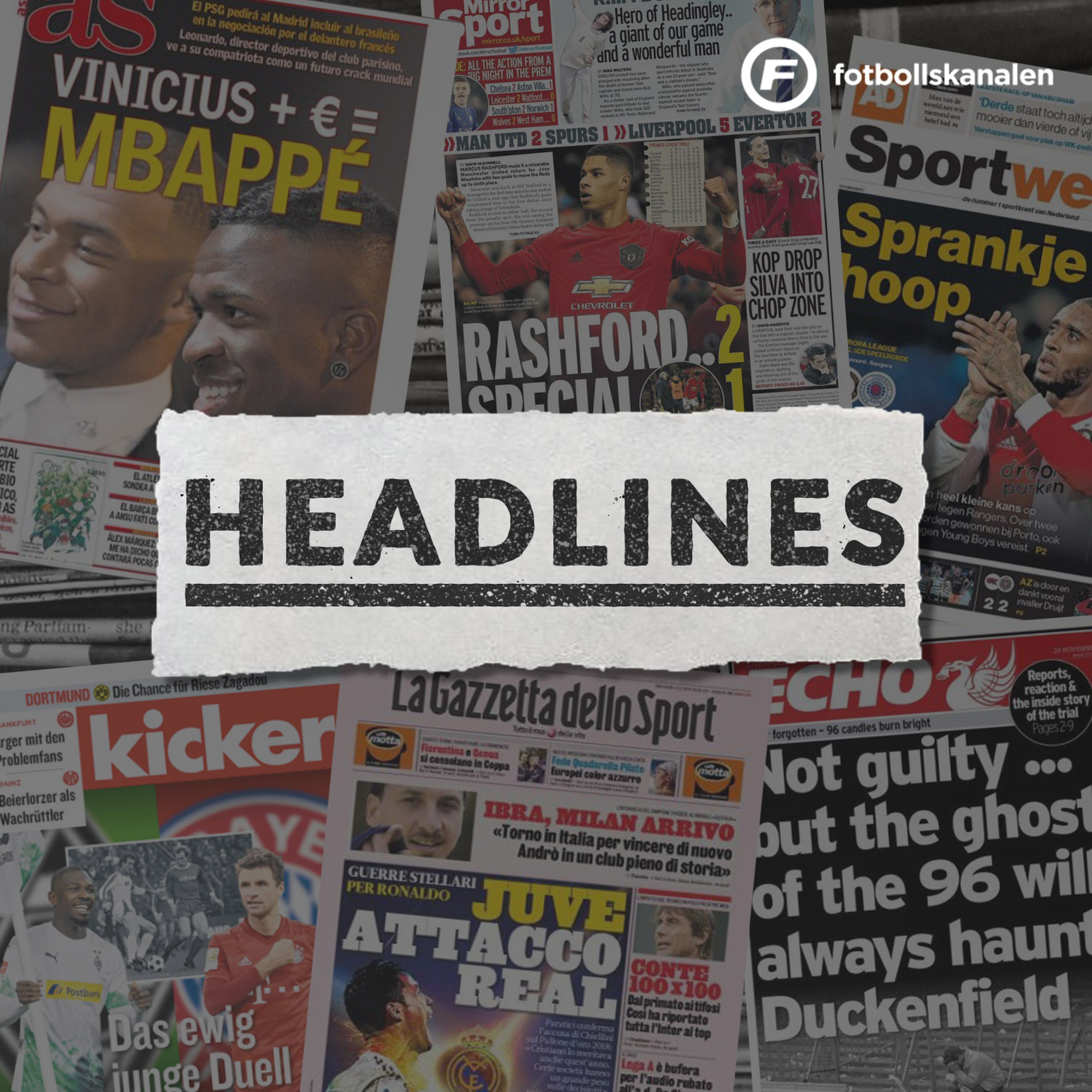 cover art for Fotbollskanalen Headlines - 14 april 2020