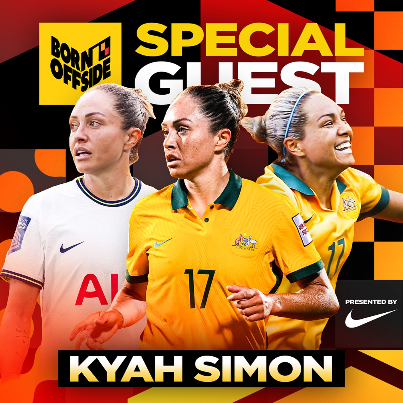 cover art for #39 EXCLUSIVE with Kyah Simon (Tottenham Hotspur, Matilda)