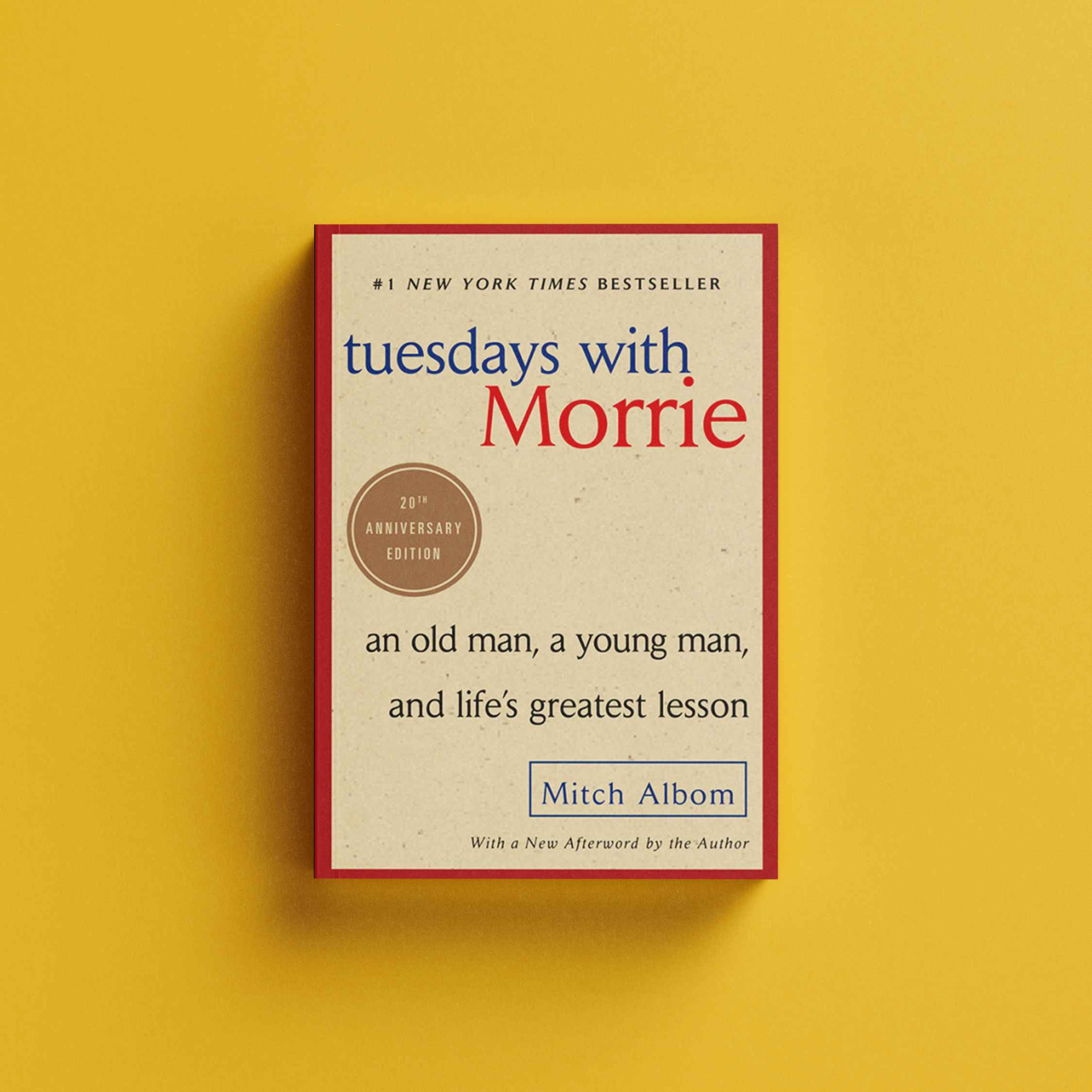 cover art for Tuesdays With Morrie