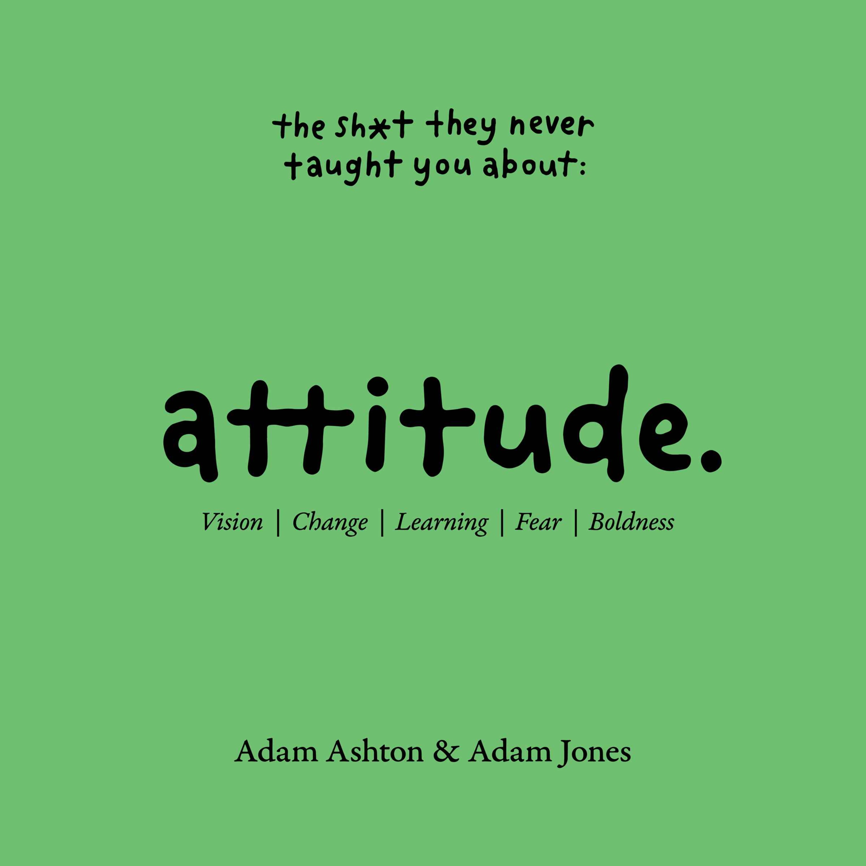 NEW BOOK: Attitude