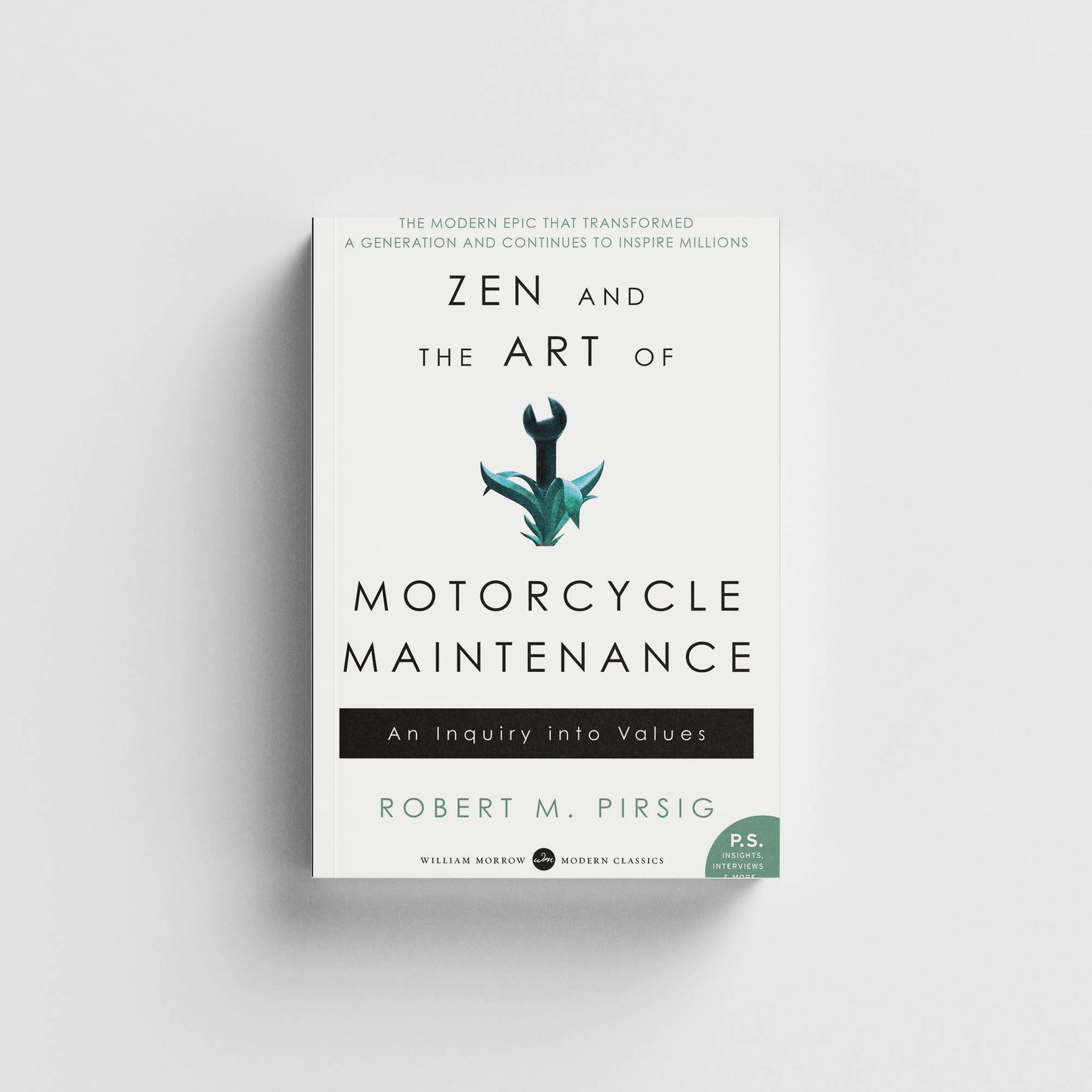 cover art for Zen and the Art of Motorcycle Maintenance