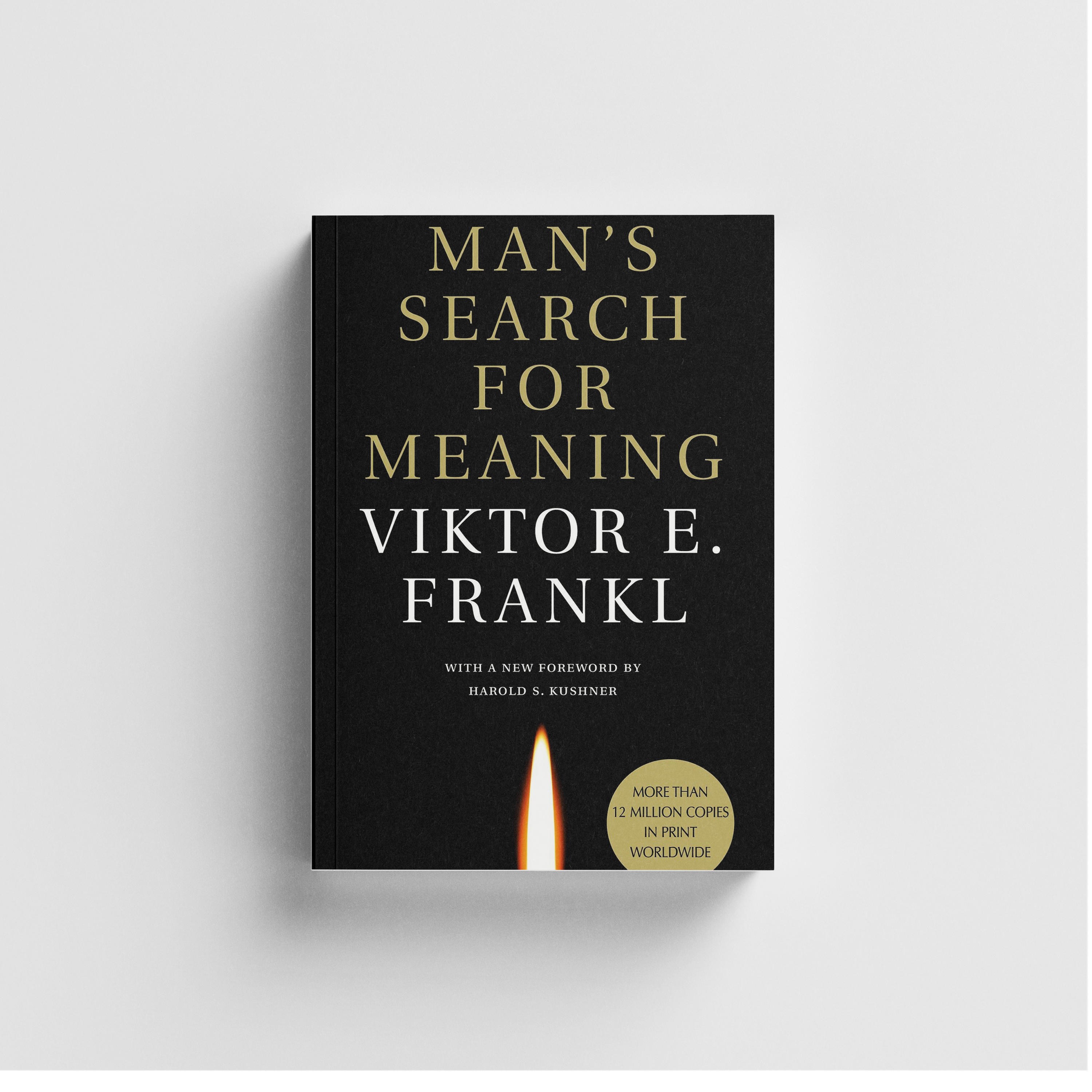 cover art for Man's Search For Meaning